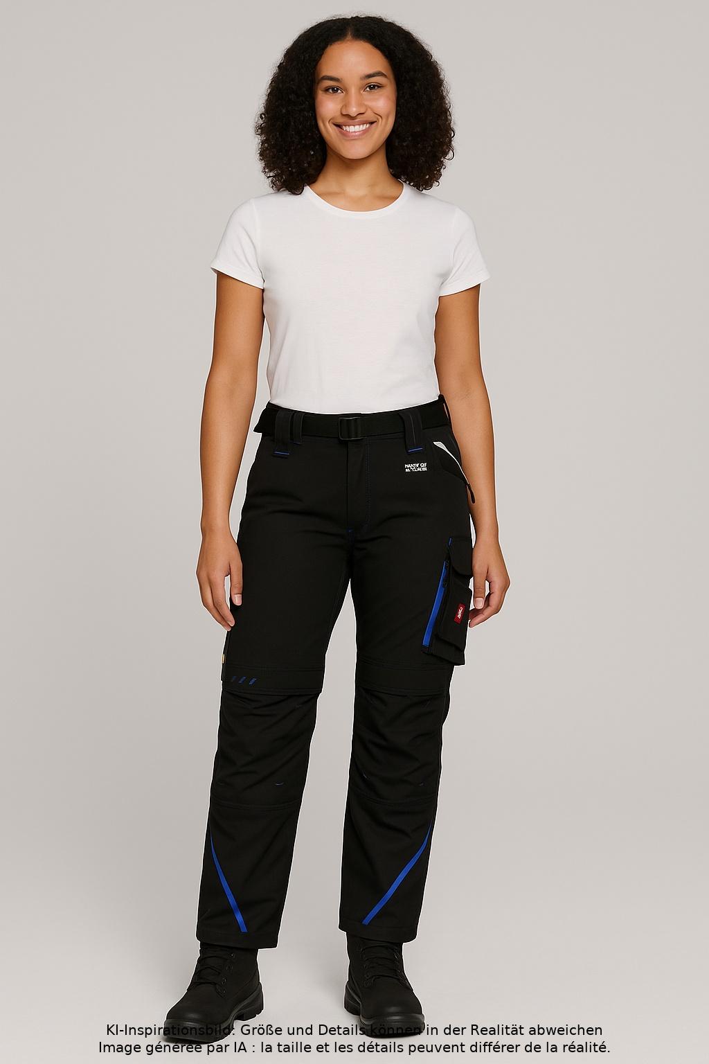 

engelbert strauss Damen Stoffhose, schwarz, Gr. 40