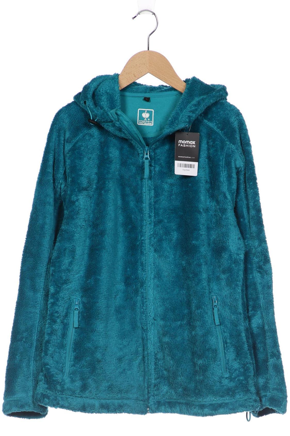 

engelbert strauss Damen Kapuzenpullover, türkis, Gr. 42