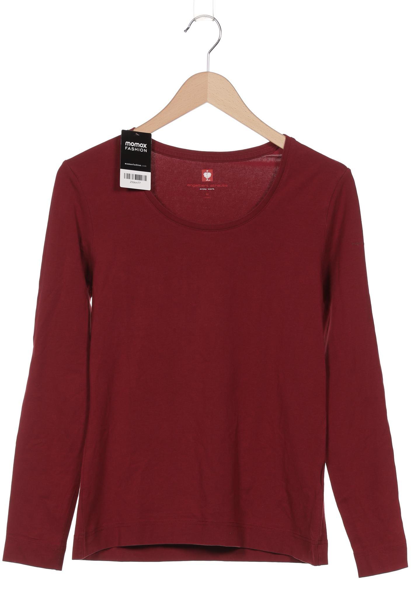 

engelbert strauss Damen Langarmshirt, bordeaux, Gr. 38