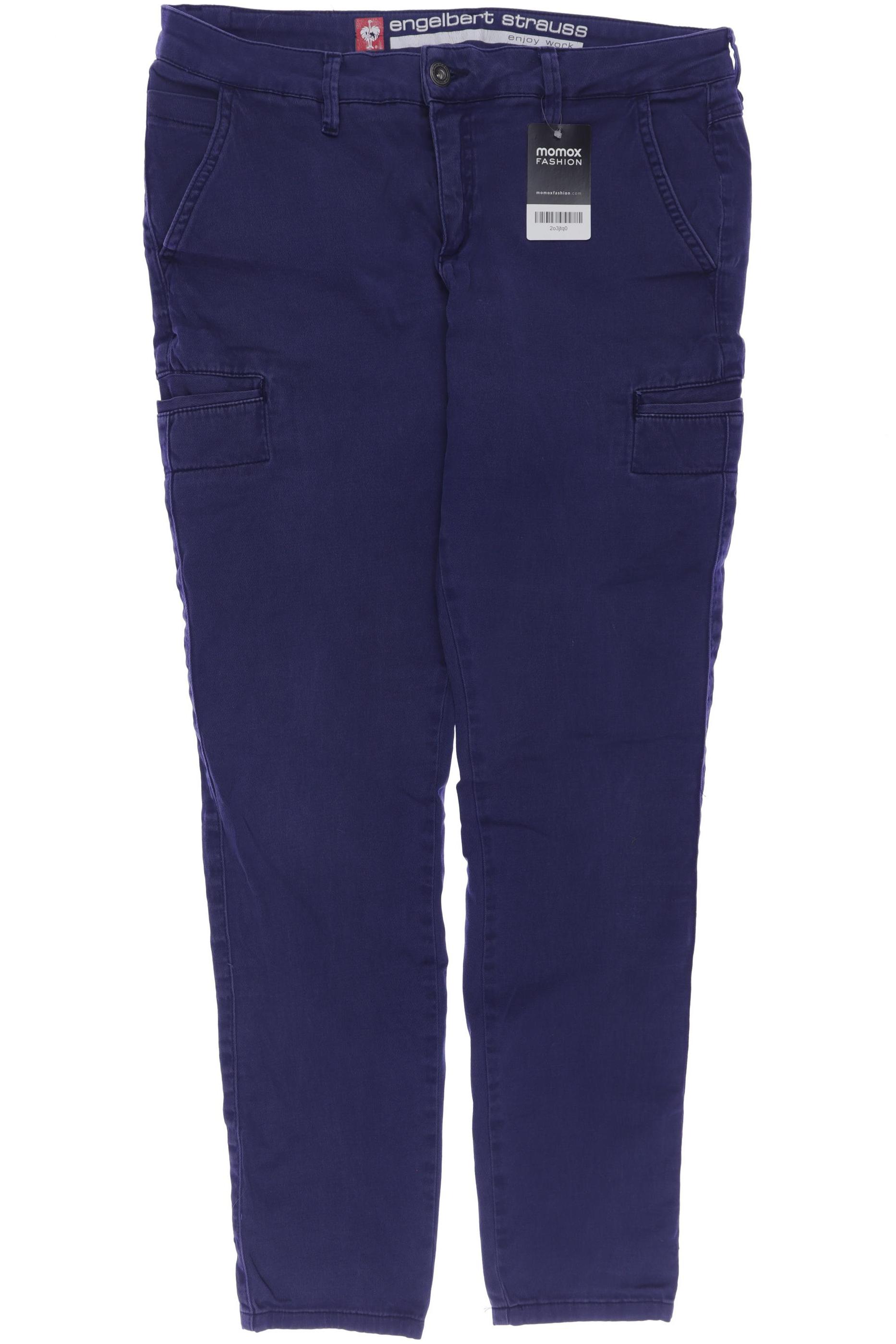 

engelbert strauss Damen Stoffhose, blau, Gr. 42