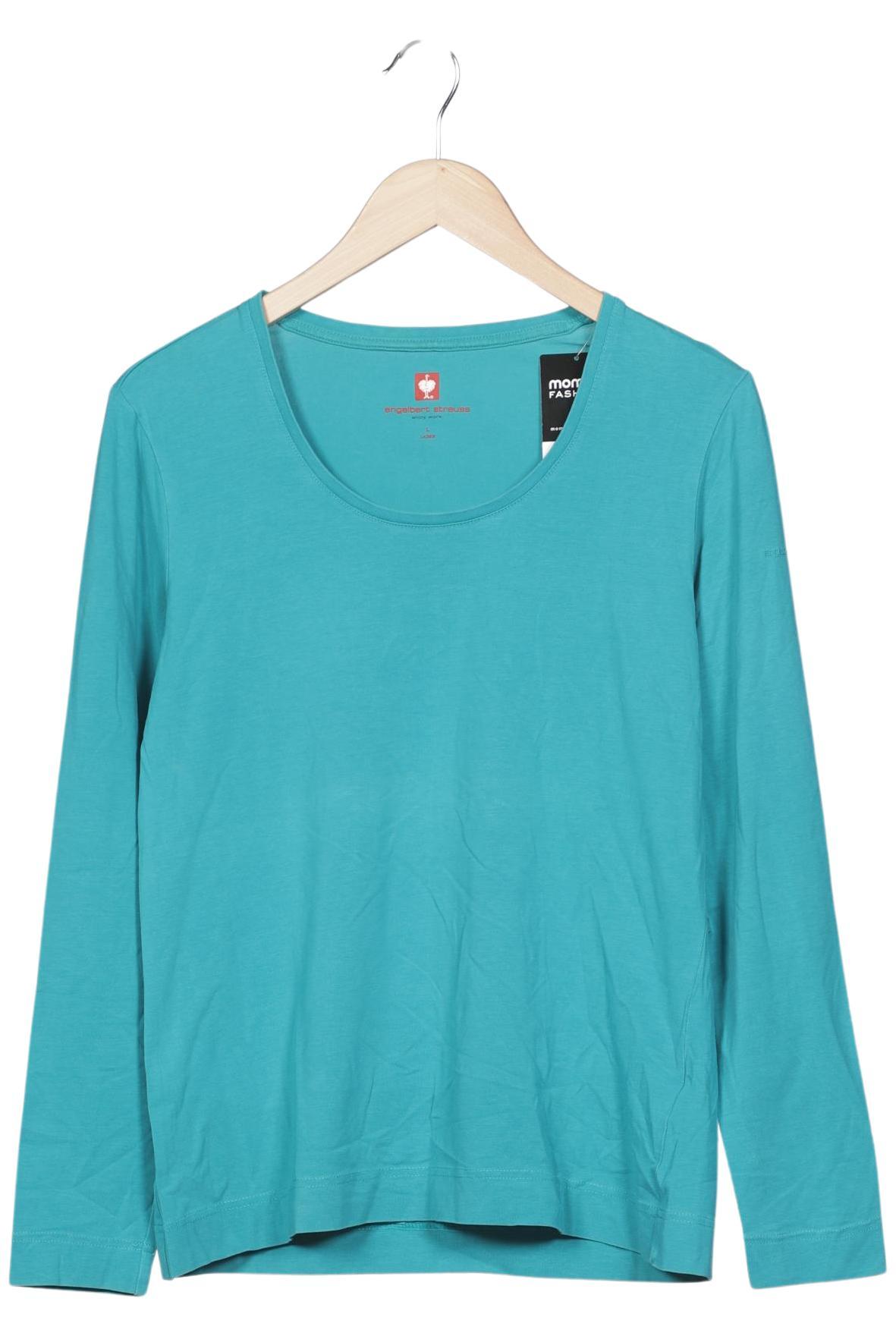

engelbert strauss Damen Langarmshirt, türkis, Gr. 42