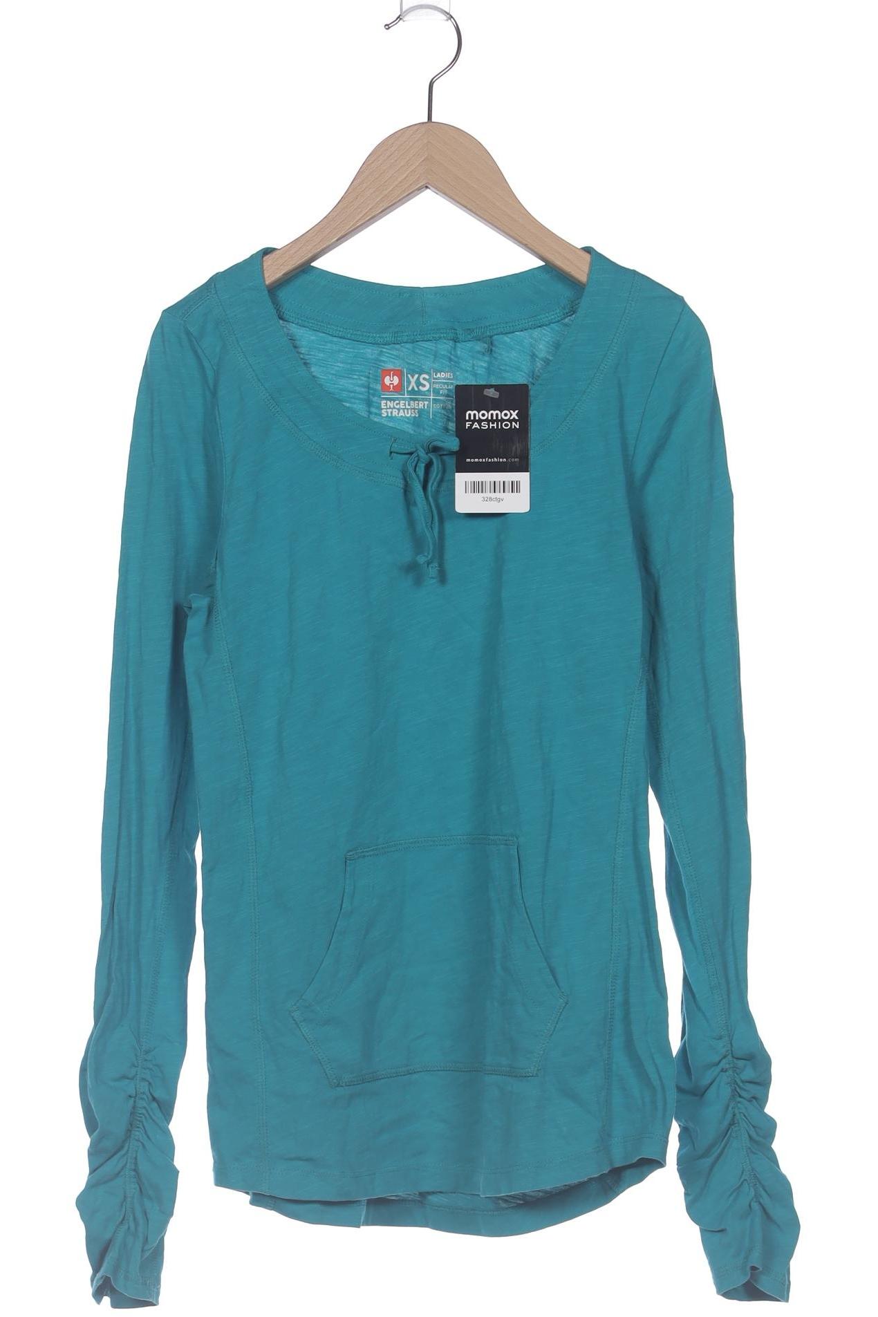 

engelbert strauss Damen Langarmshirt, türkis, Gr. 34