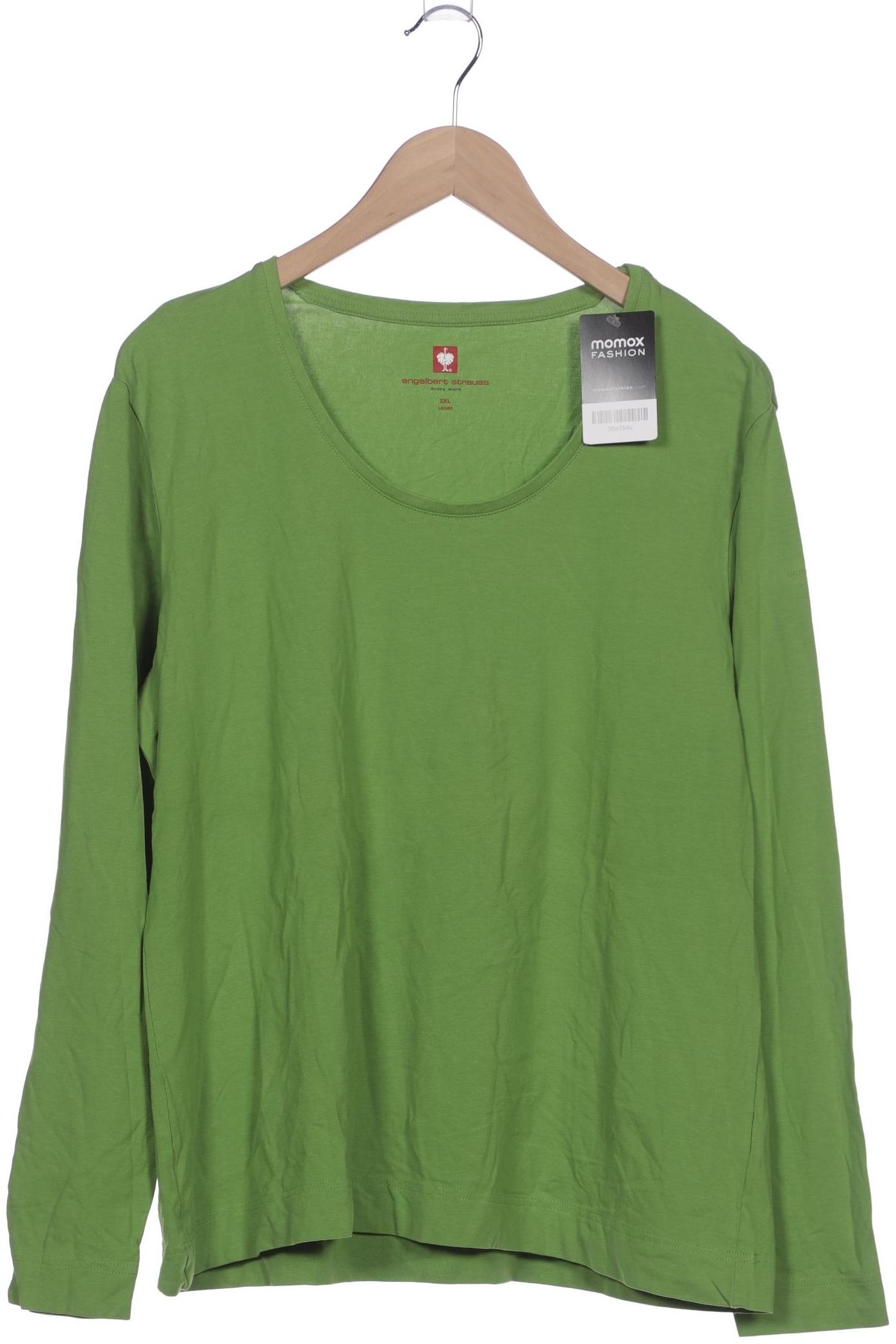 

engelbert strauss Damen Langarmshirt, grün, Gr. 46