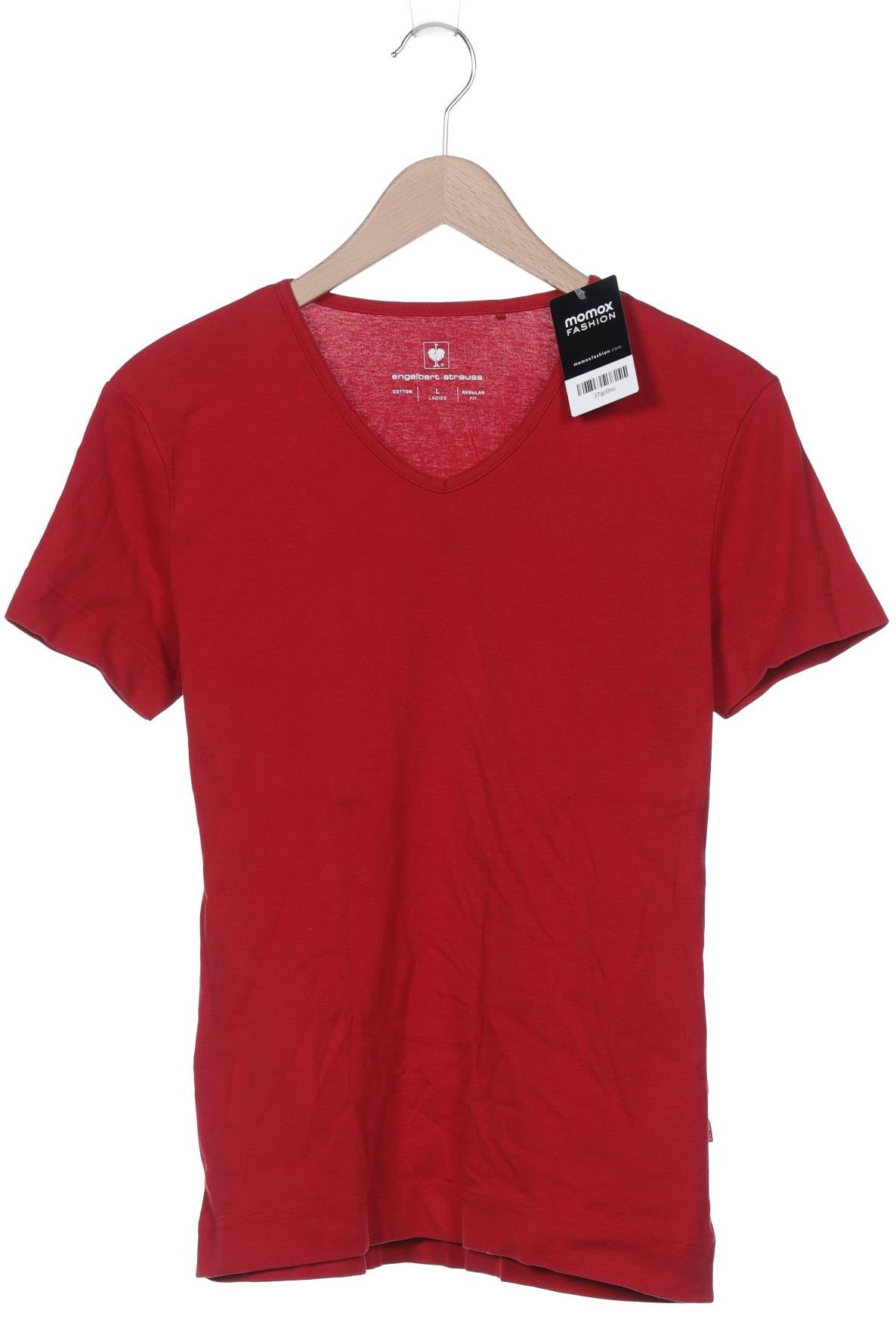 

engelbert strauss Damen T-Shirt, rot, Gr. 42