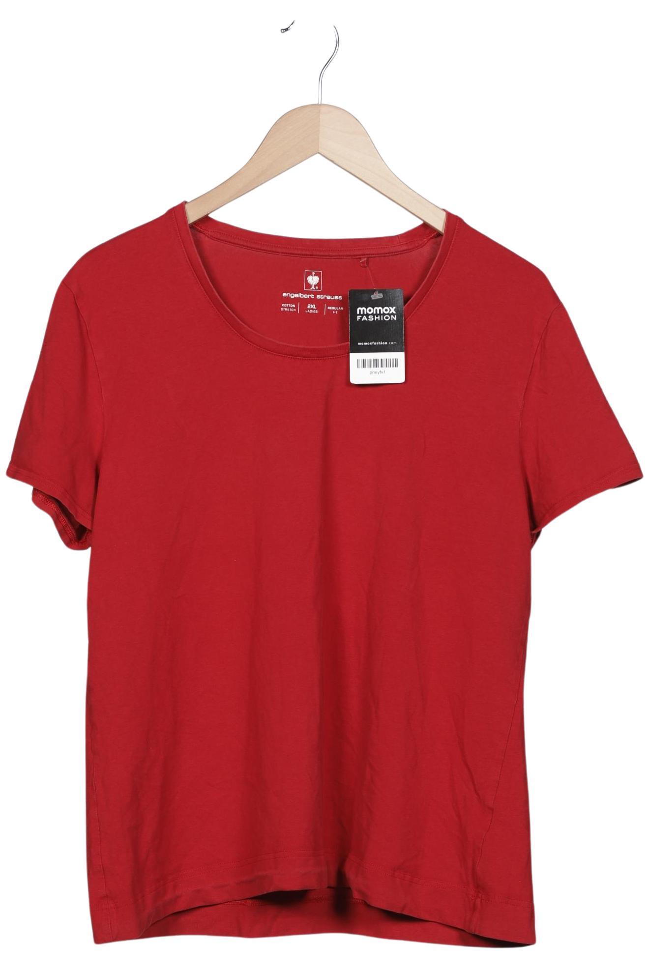 

engelbert strauss Damen T-Shirt, rot, Gr. 46