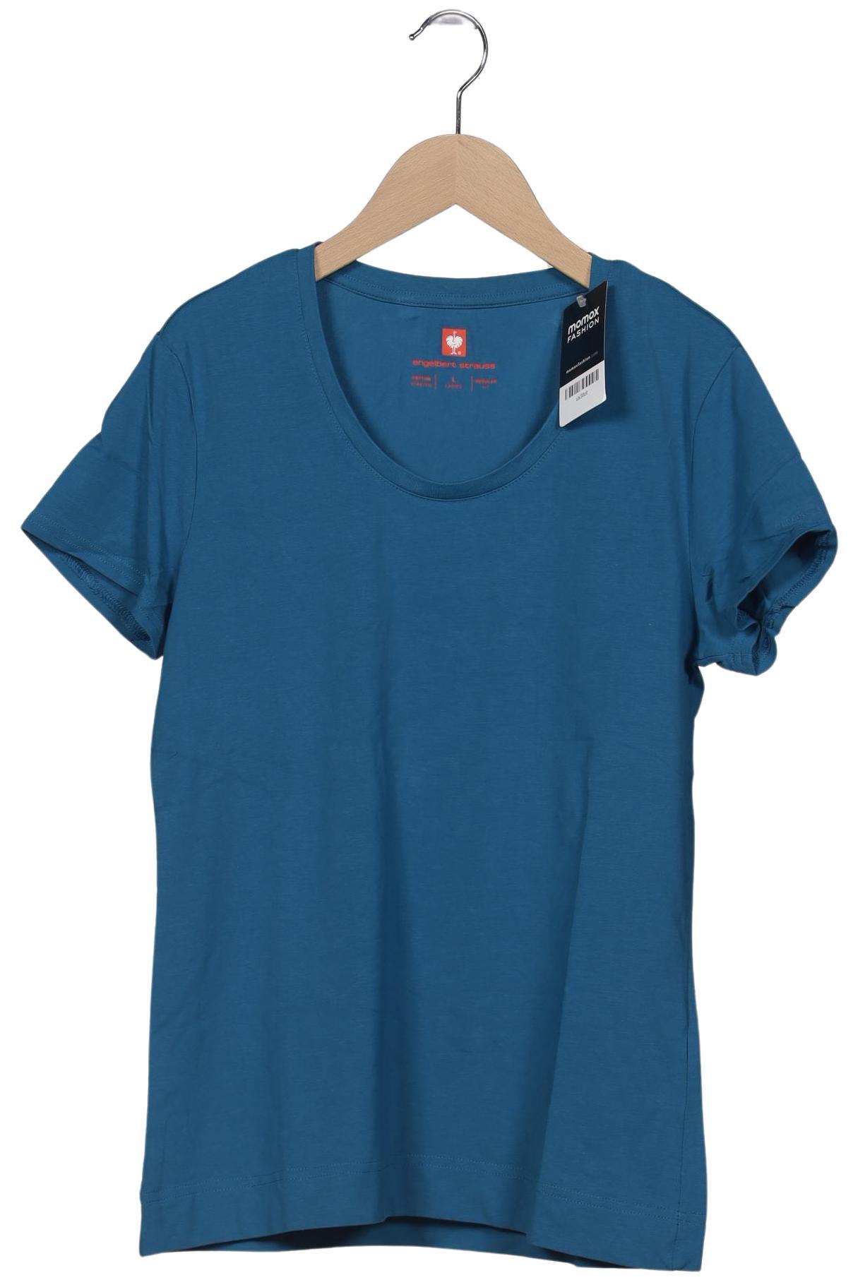 

engelbert strauss Damen T-Shirt, blau, Gr. 42
