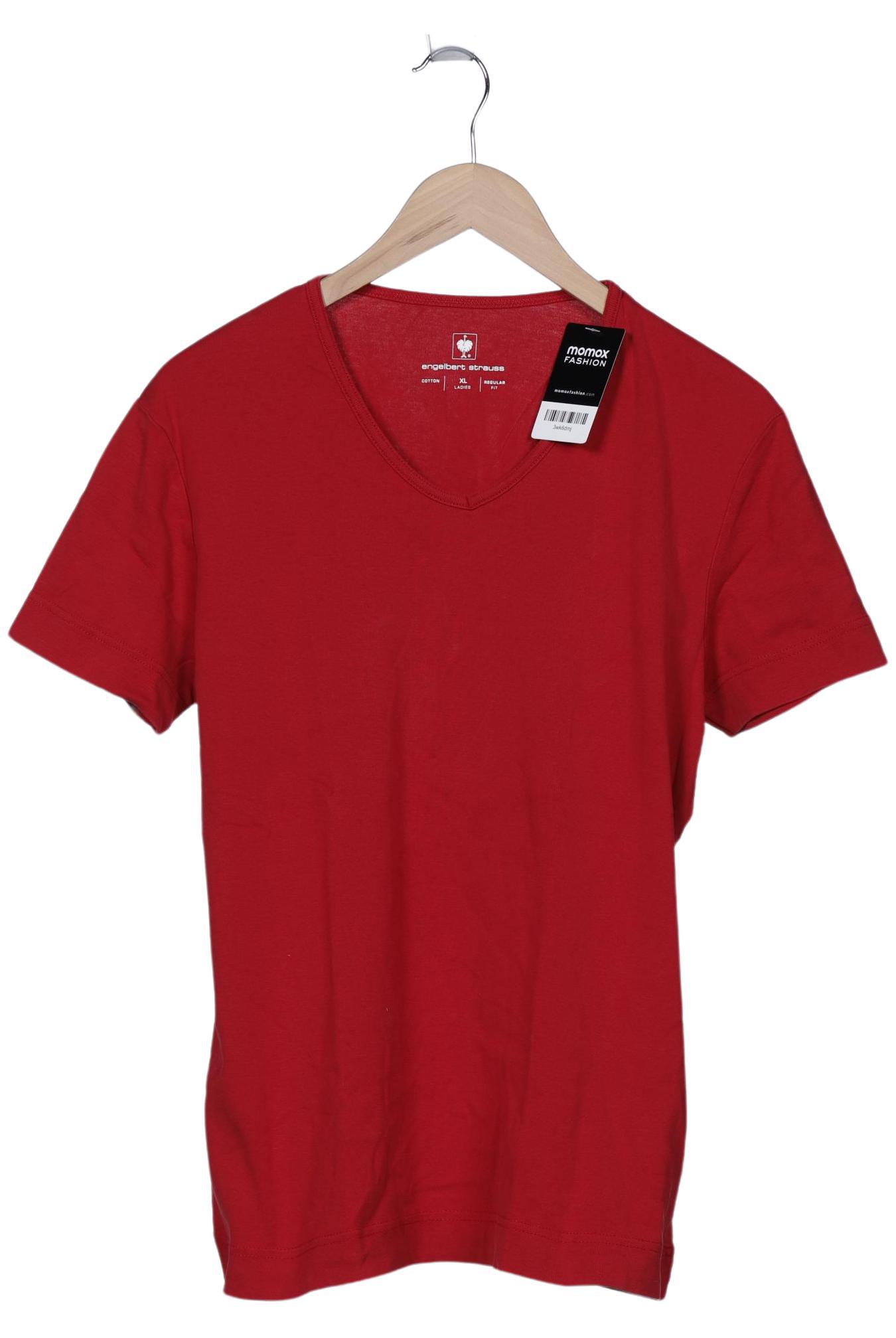 

engelbert strauss Damen T-Shirt, rot, Gr. 44