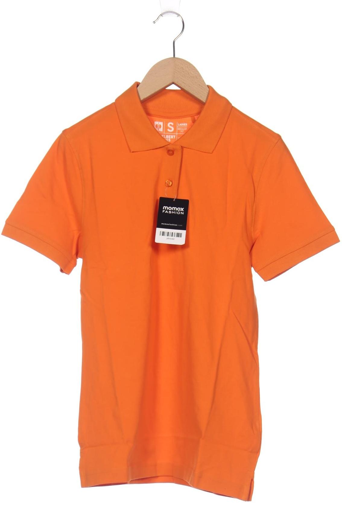Thumbnail - engelbert strauss Damen Poloshirt, orange, Gr. 36