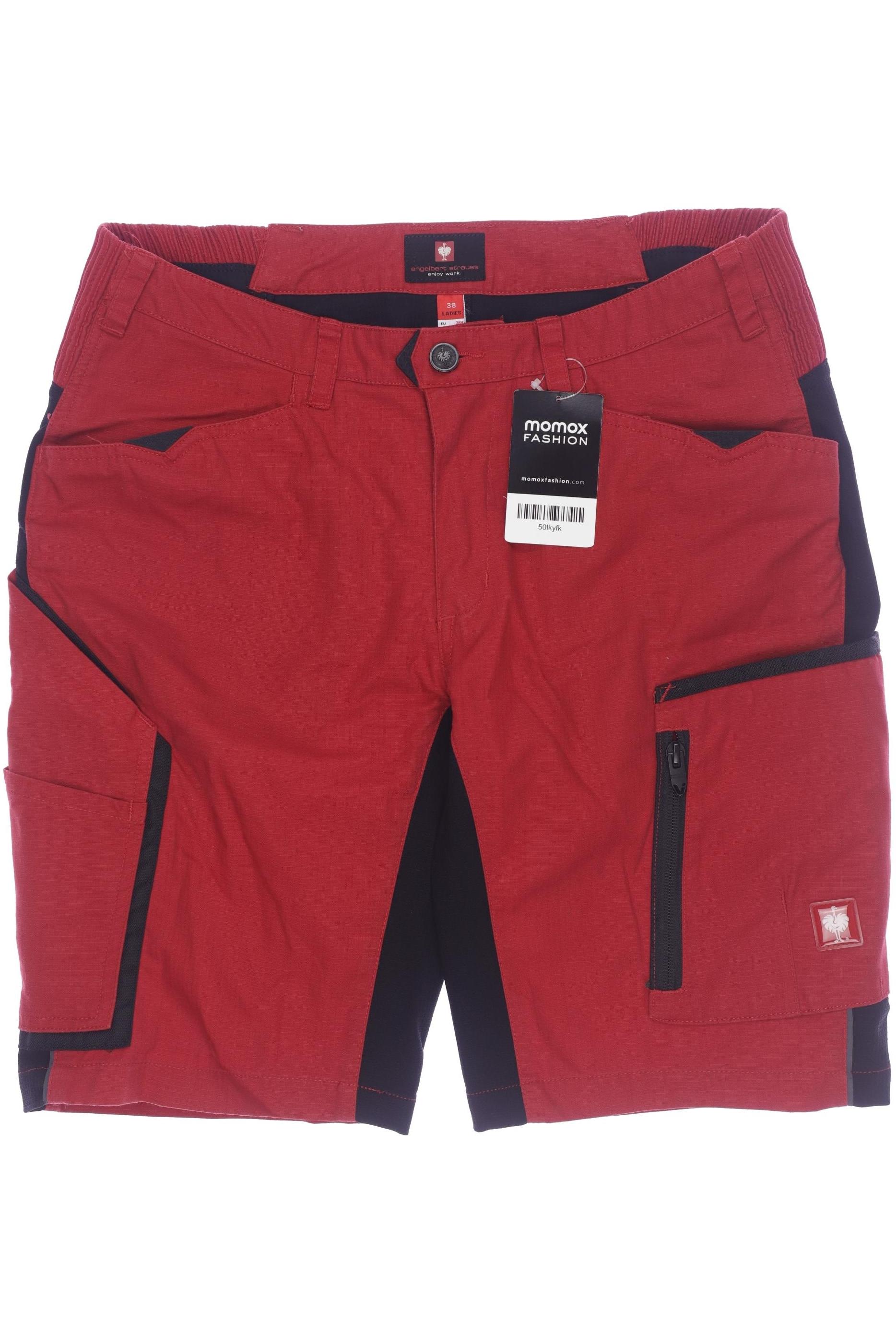 

engelbert strauss Damen Shorts, rot, Gr. 38