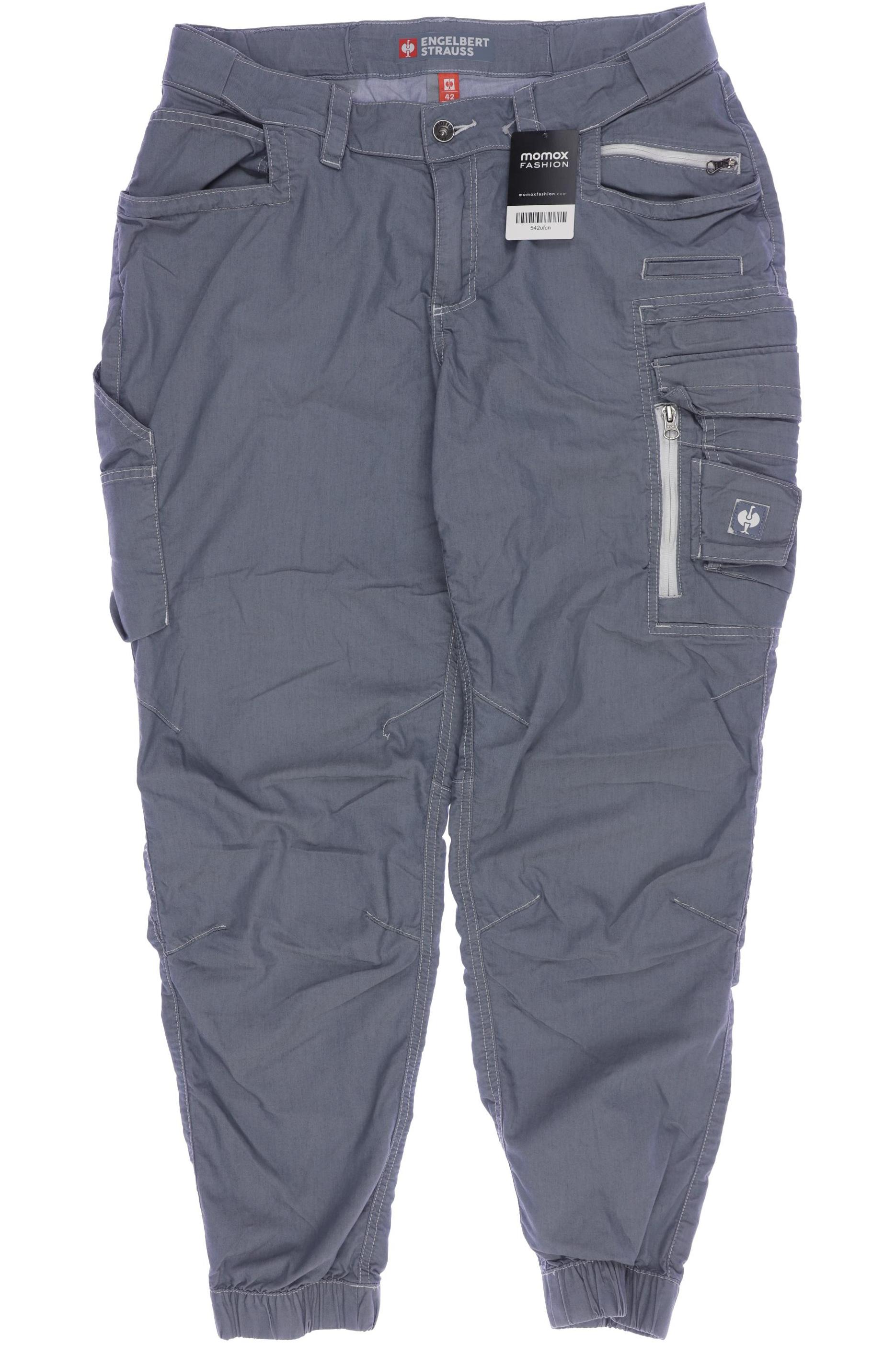 

engelbert strauss Damen Stoffhose, blau, Gr. 42