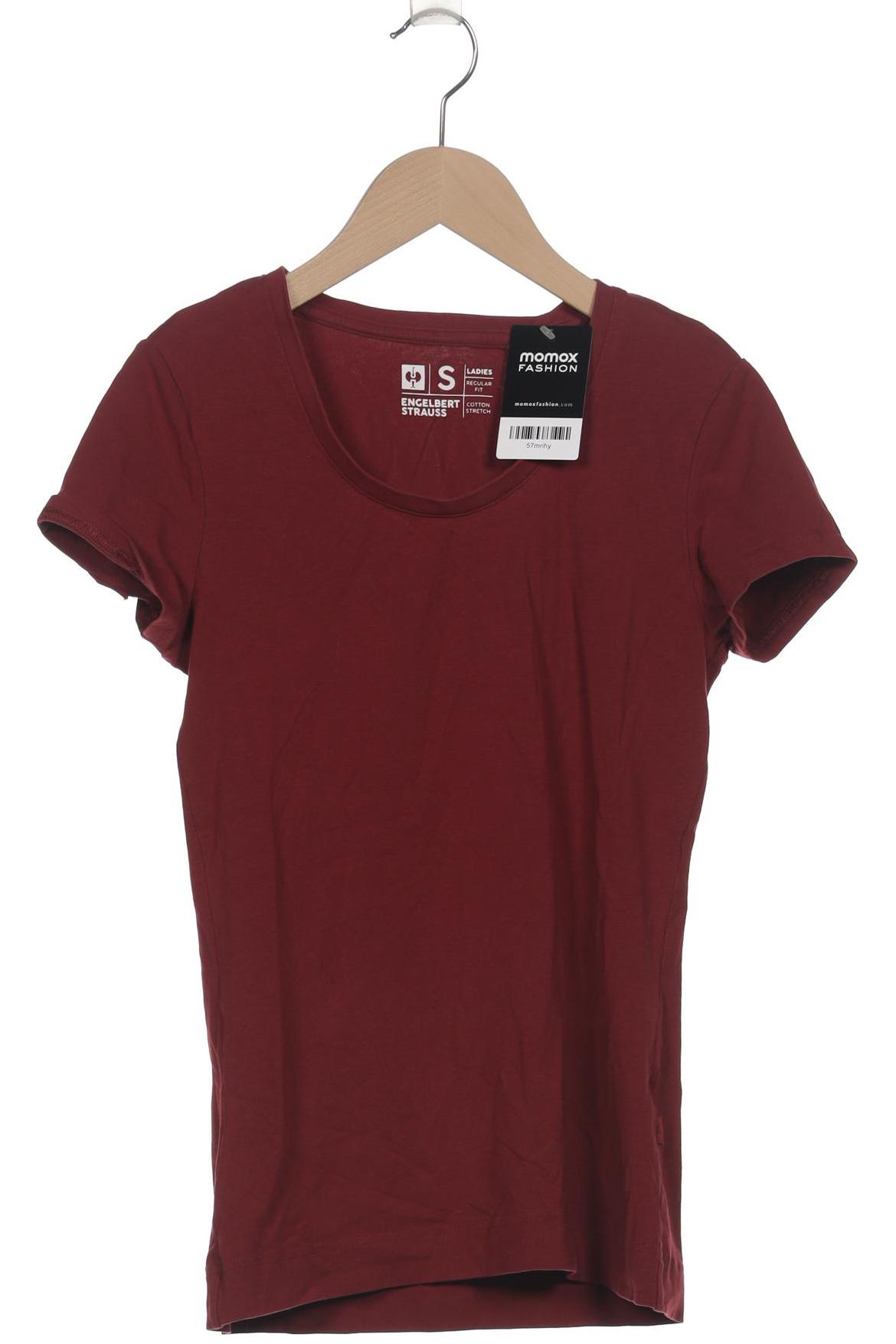 

engelbert strauss Damen T-Shirt, bordeaux, Gr. 36