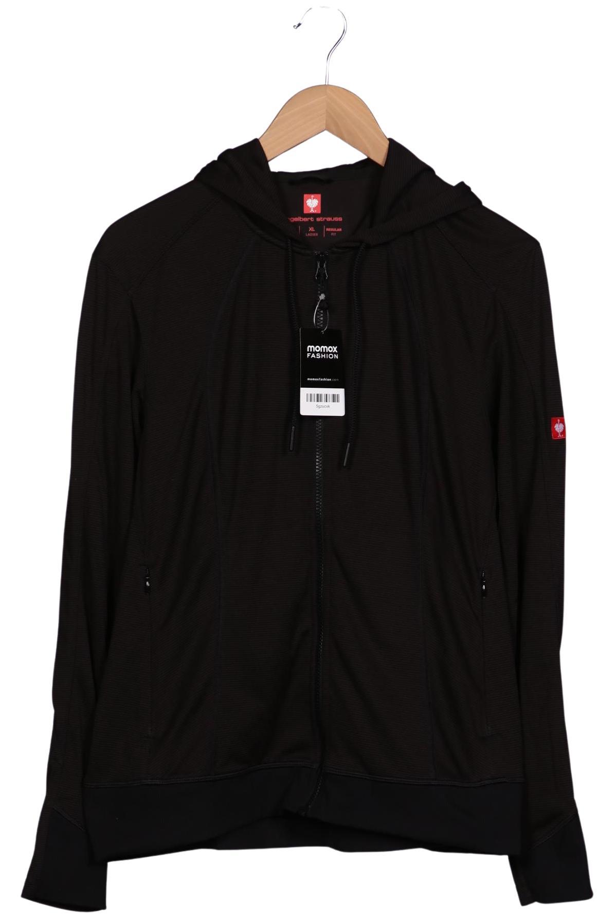 

engelbert strauss Damen Kapuzenpullover, schwarz, Gr. 44