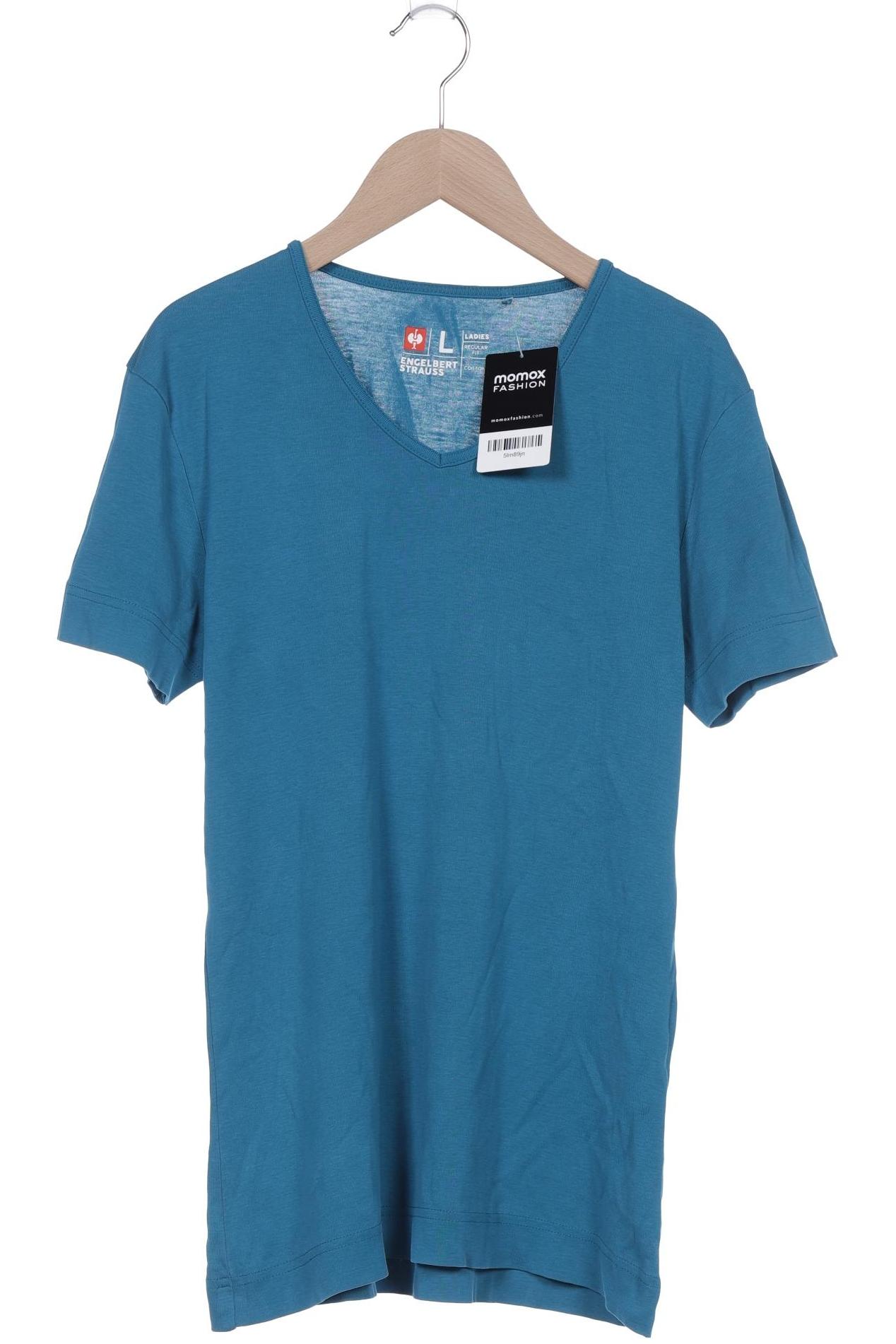 

engelbert strauss Damen T-Shirt, blau, Gr. 42