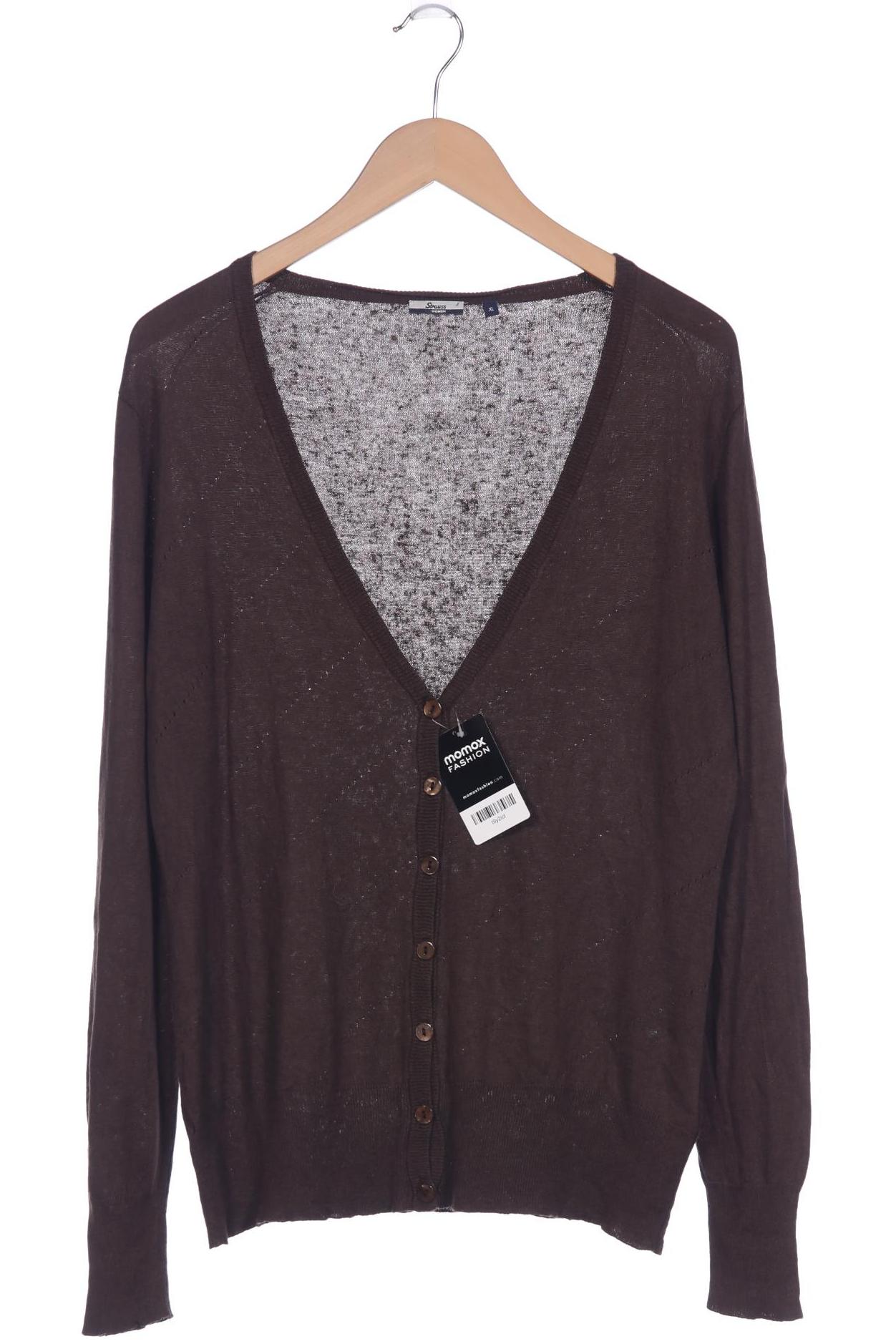 

engelbert strauss Damen Strickjacke, braun, Gr. 44