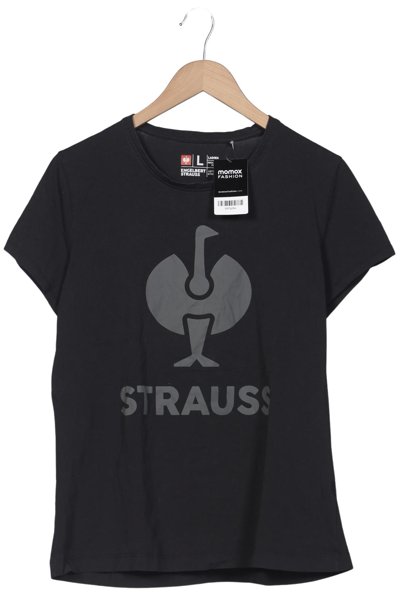 

engelbert strauss Damen T-Shirt, schwarz, Gr. 42