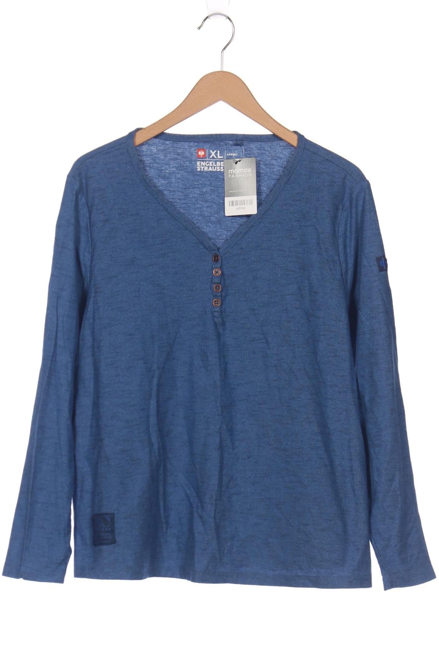 

engelbert strauss Damen Langarmshirt, blau, Gr. 44