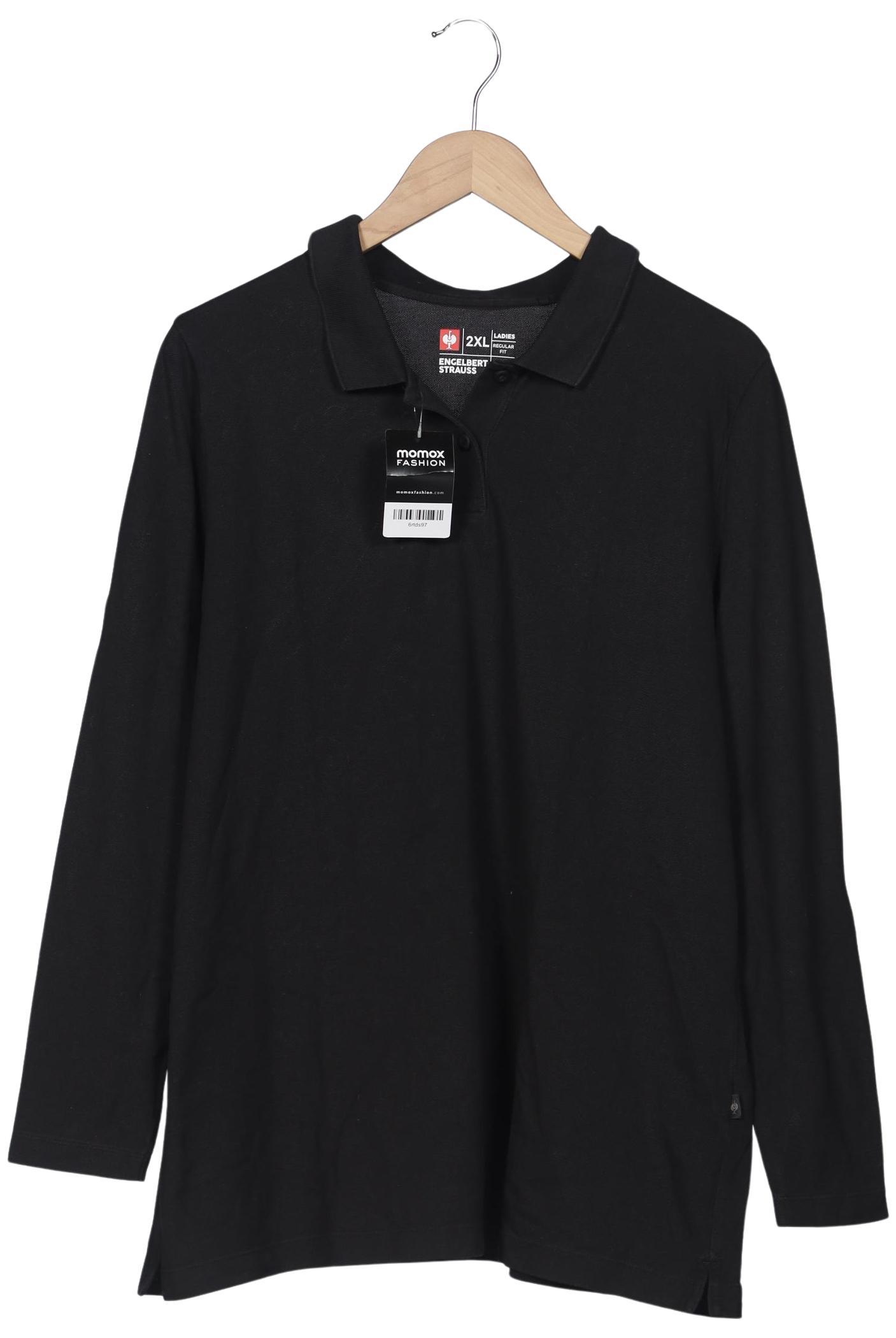 

engelbert strauss Damen Poloshirt, schwarz, Gr. 46