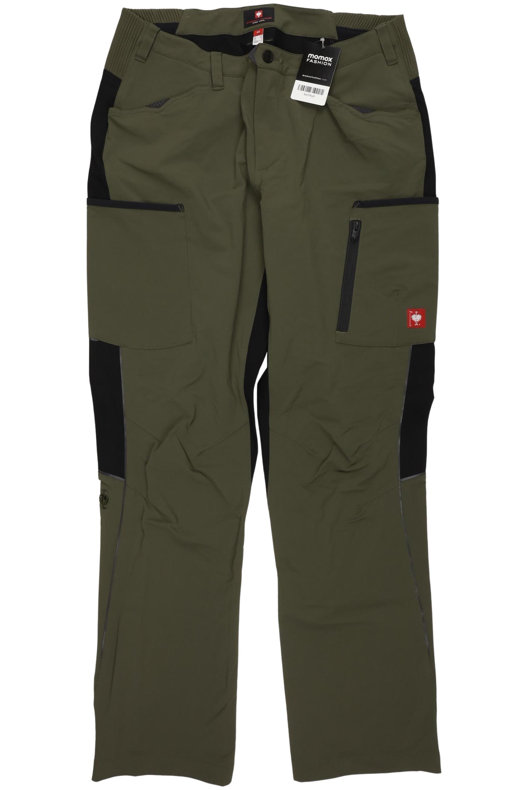 

engelbert strauss Damen Stoffhose, grün, Gr. 42