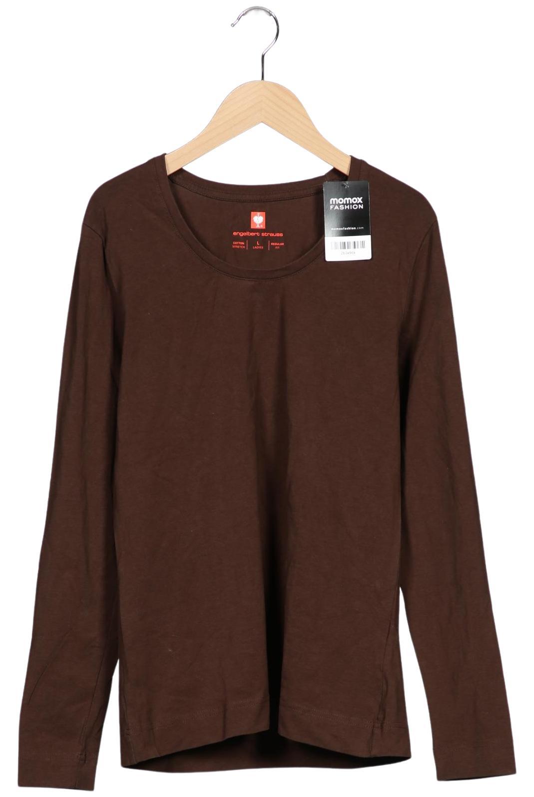 

engelbert strauss Damen Langarmshirt, braun, Gr. 42