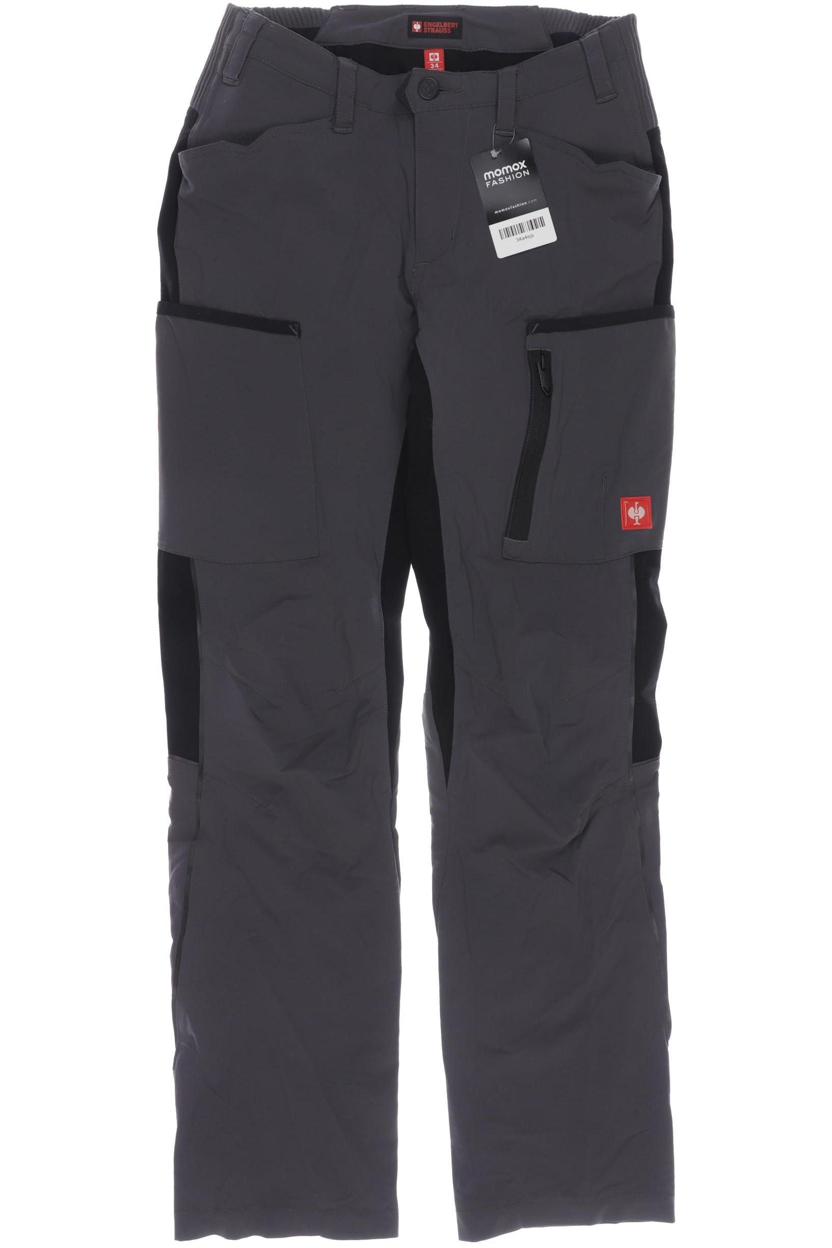 

engelbert strauss Damen Stoffhose, grau, Gr. 34