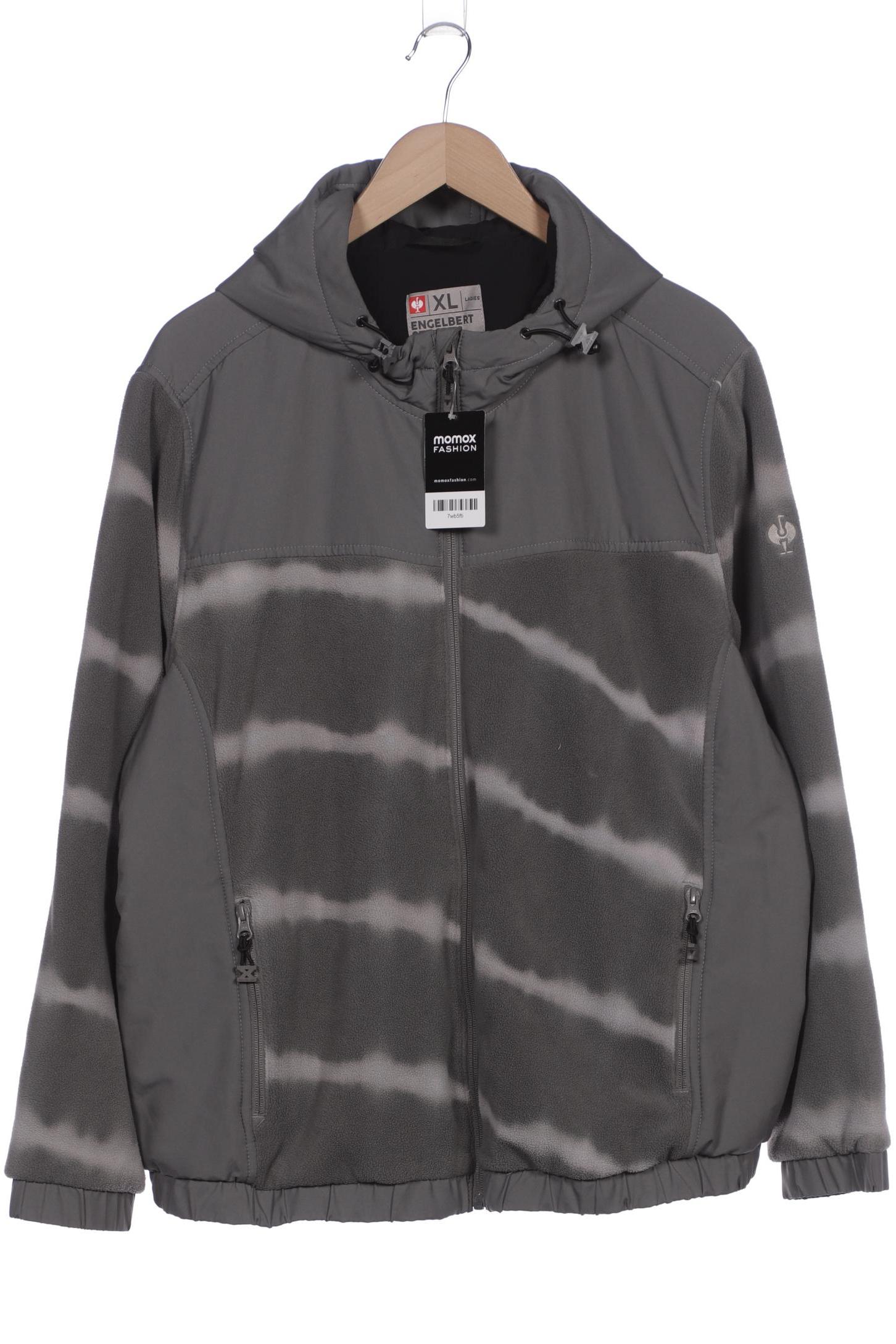 

engelbert strauss Damen Kapuzenpullover, grau, Gr. 44