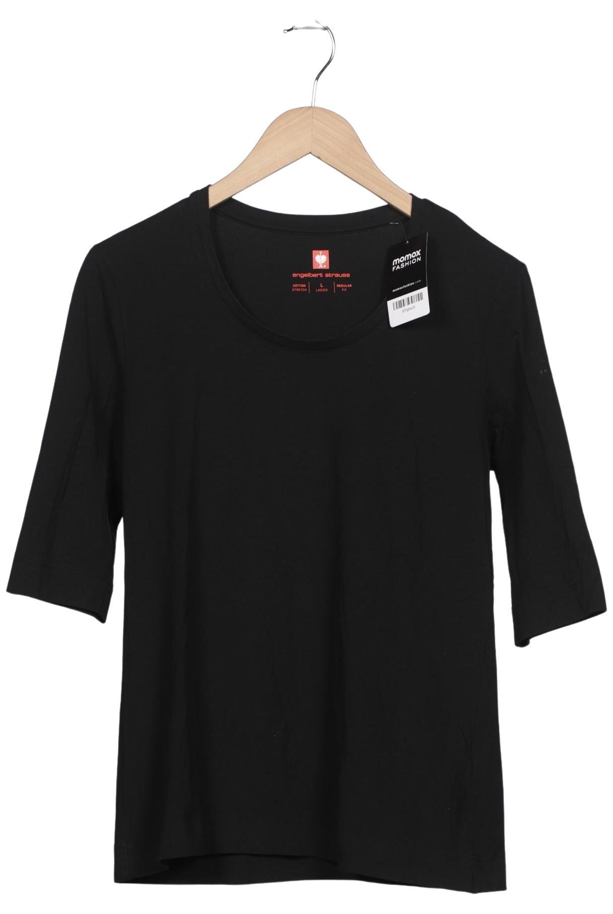 

engelbert strauss Damen T-Shirt, schwarz, Gr. 42