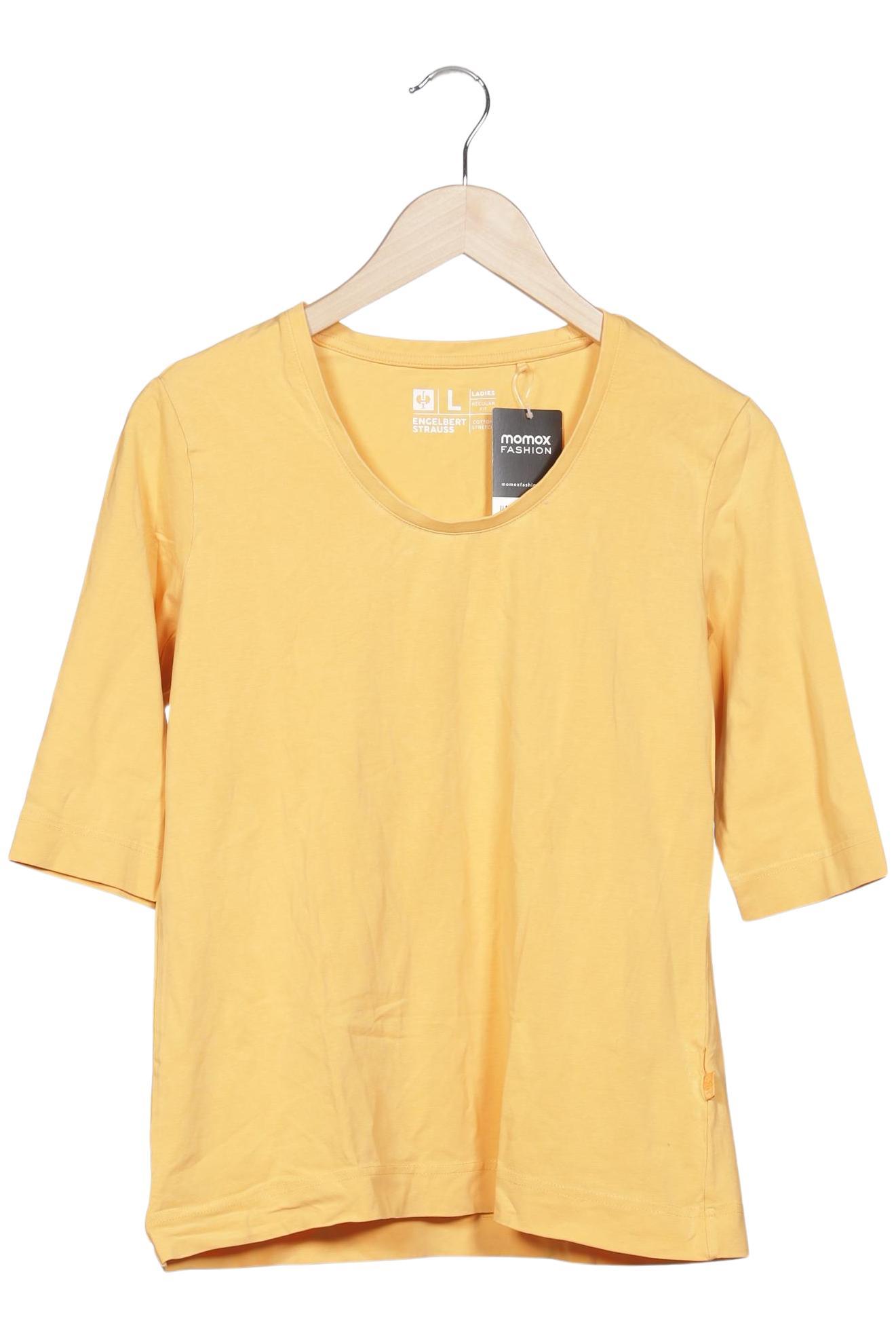 

engelbert strauss Damen Langarmshirt, gelb, Gr. 42