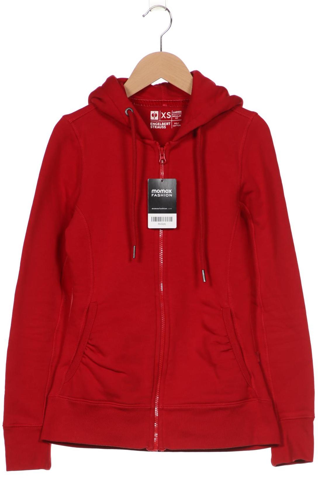 

engelbert strauss Damen Kapuzenpullover, rot
