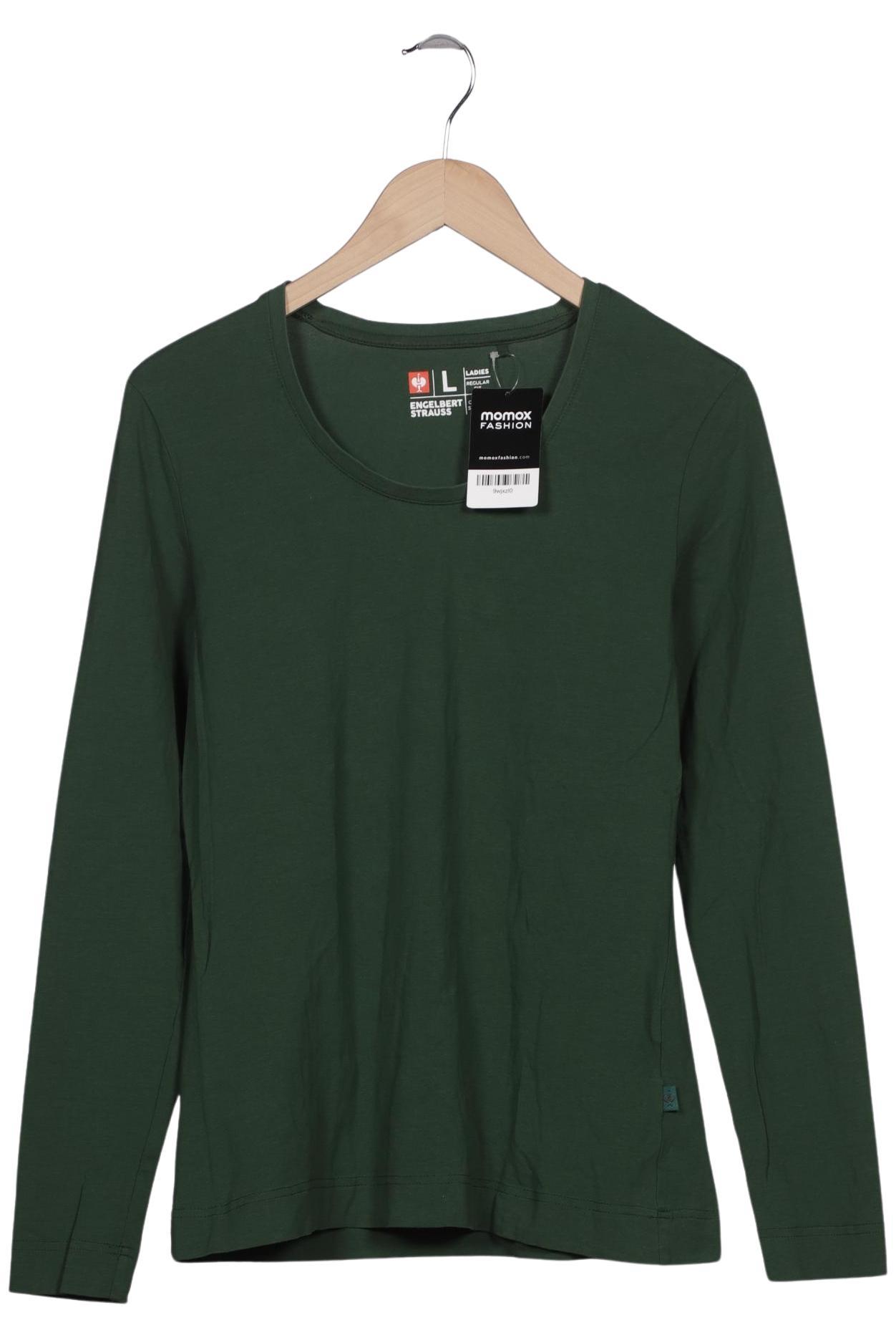 

engelbert strauss Damen Langarmshirt, grün, Gr. 42