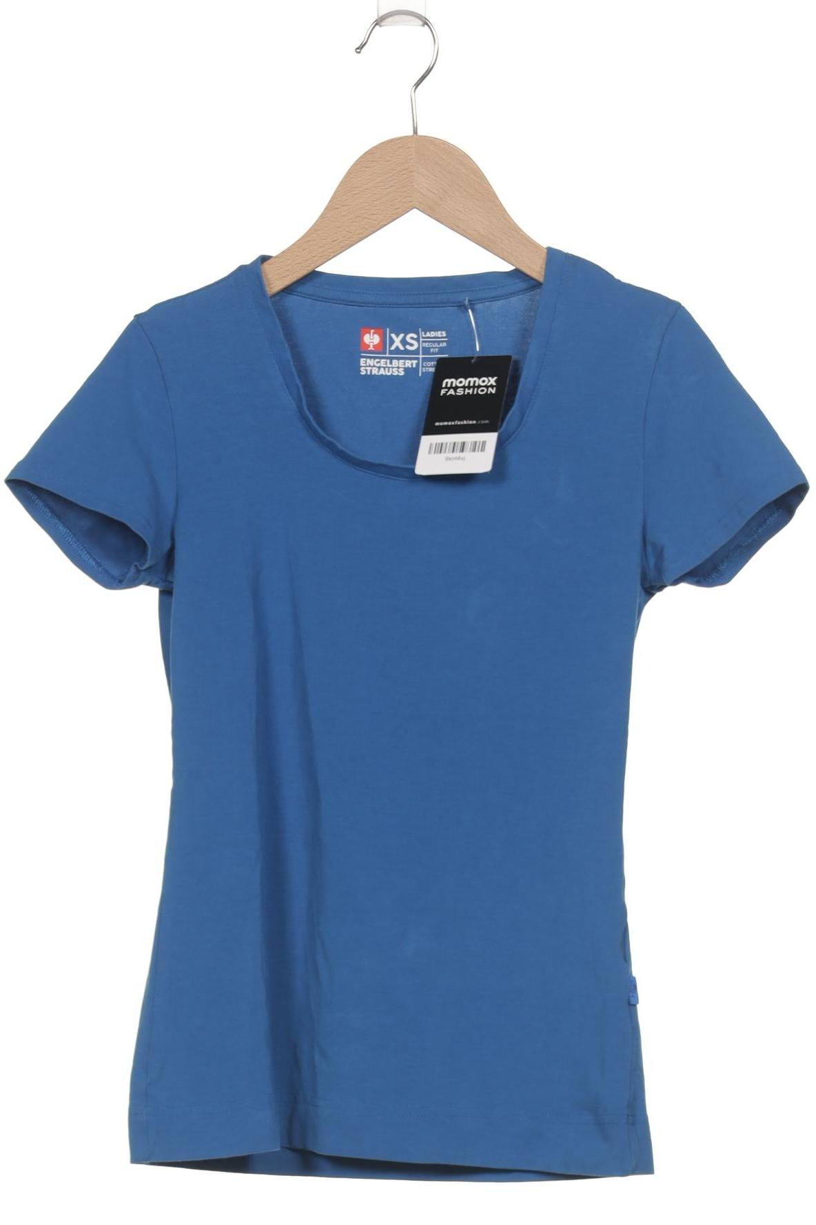 

engelbert strauss Damen T-Shirt, blau, Gr. 34