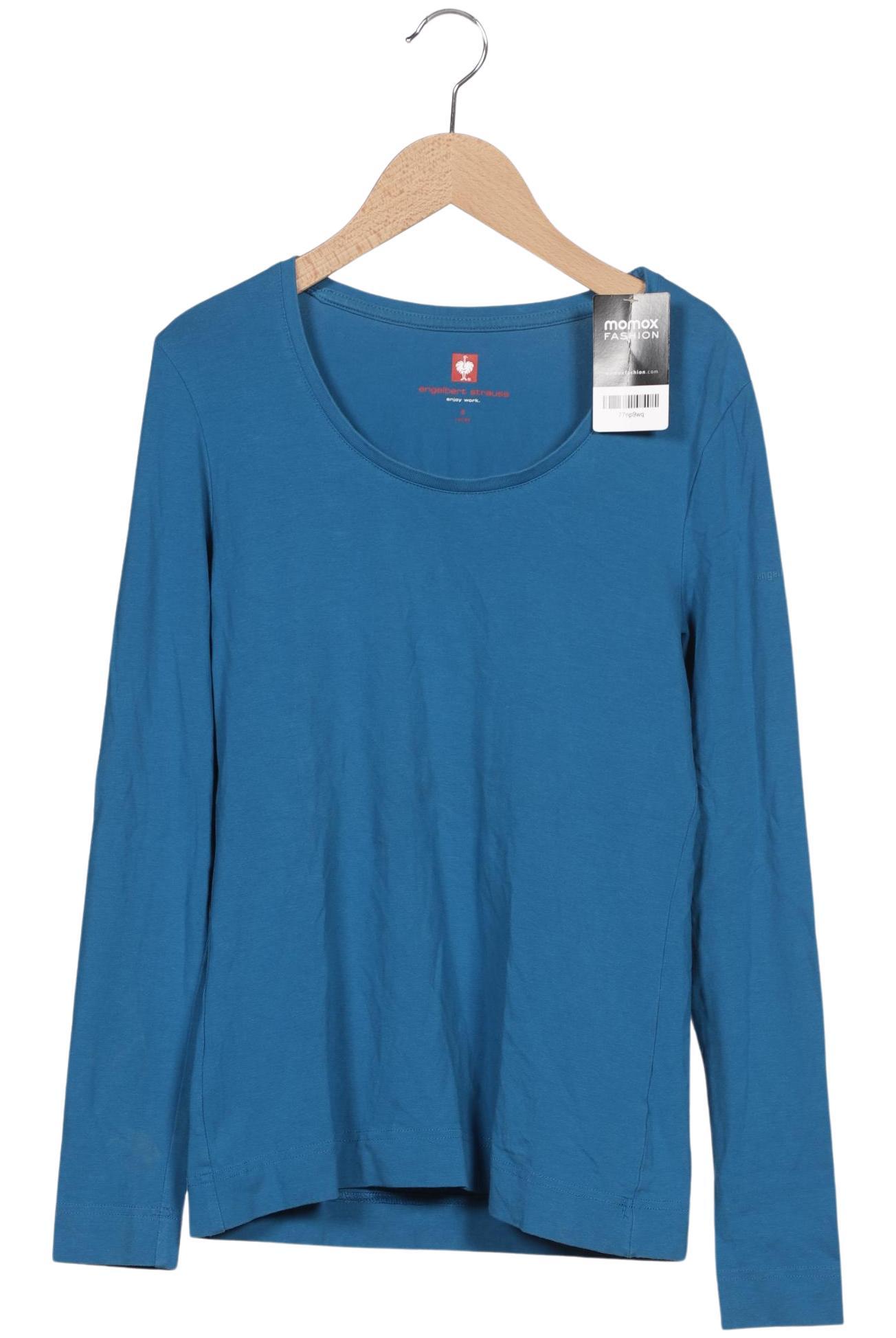 

engelbert strauss Damen Langarmshirt, blau, Gr. 36