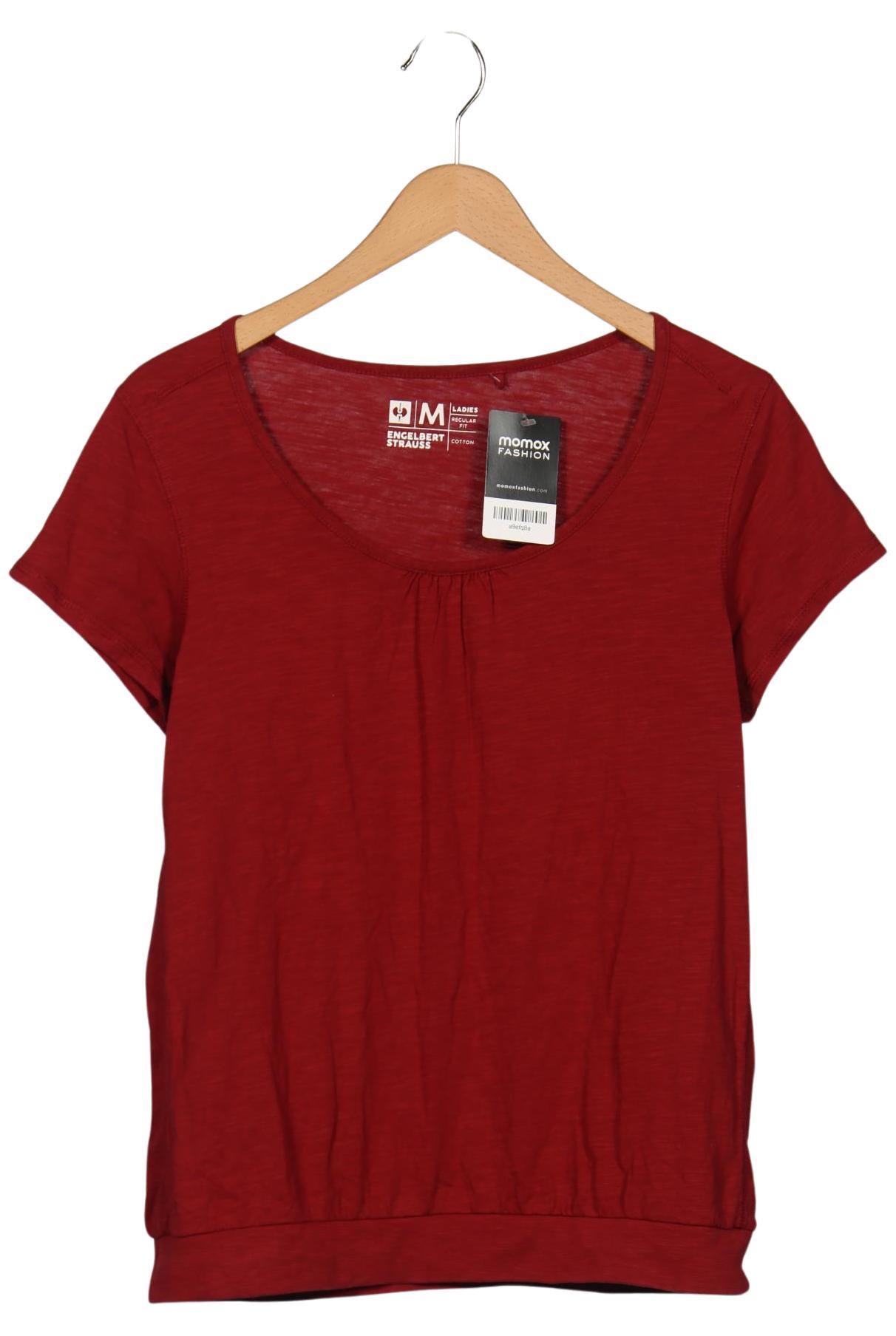 

engelbert strauss Damen T-Shirt, bordeaux, Gr. 38