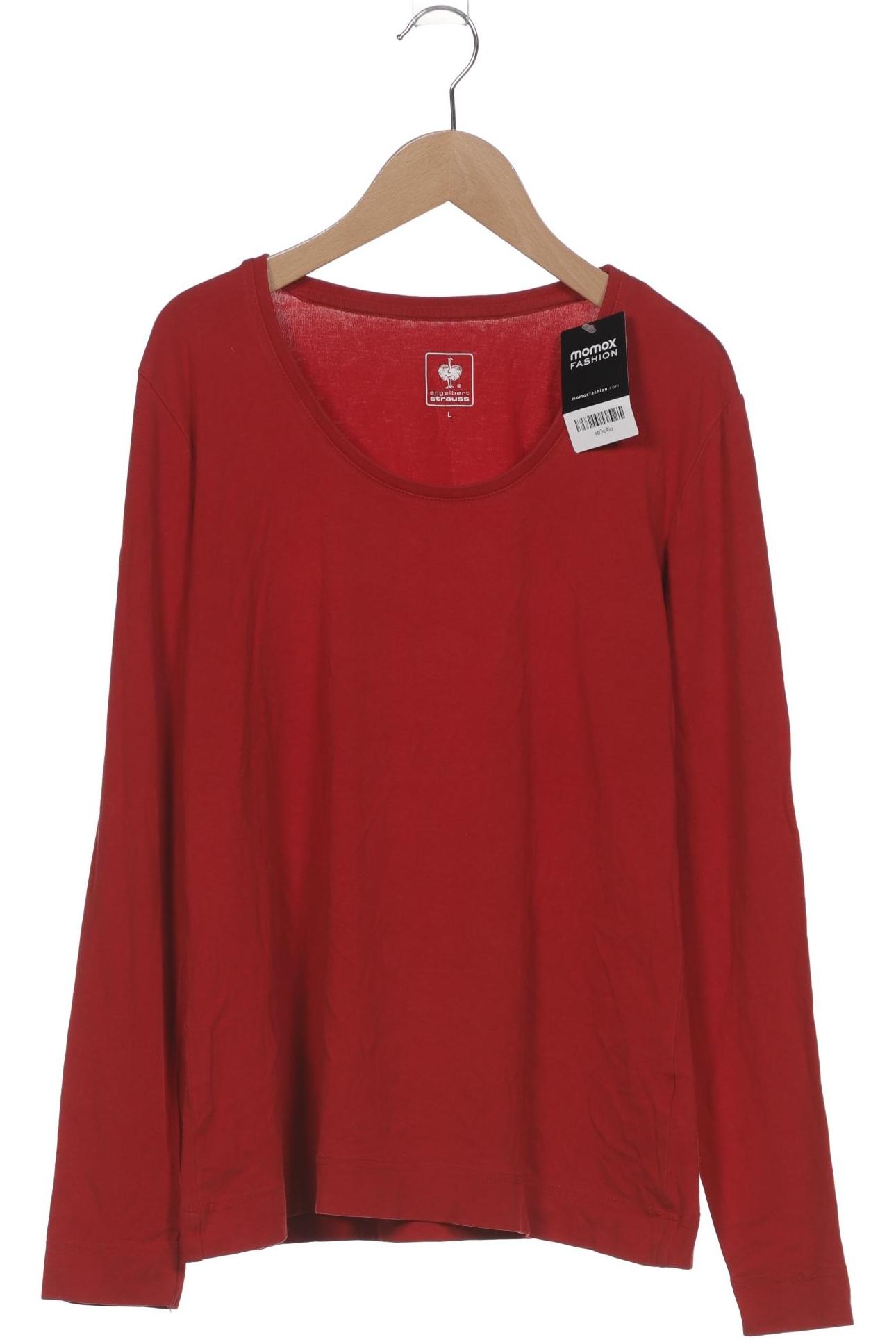 

engelbert strauss Damen Langarmshirt, rot, Gr. 42