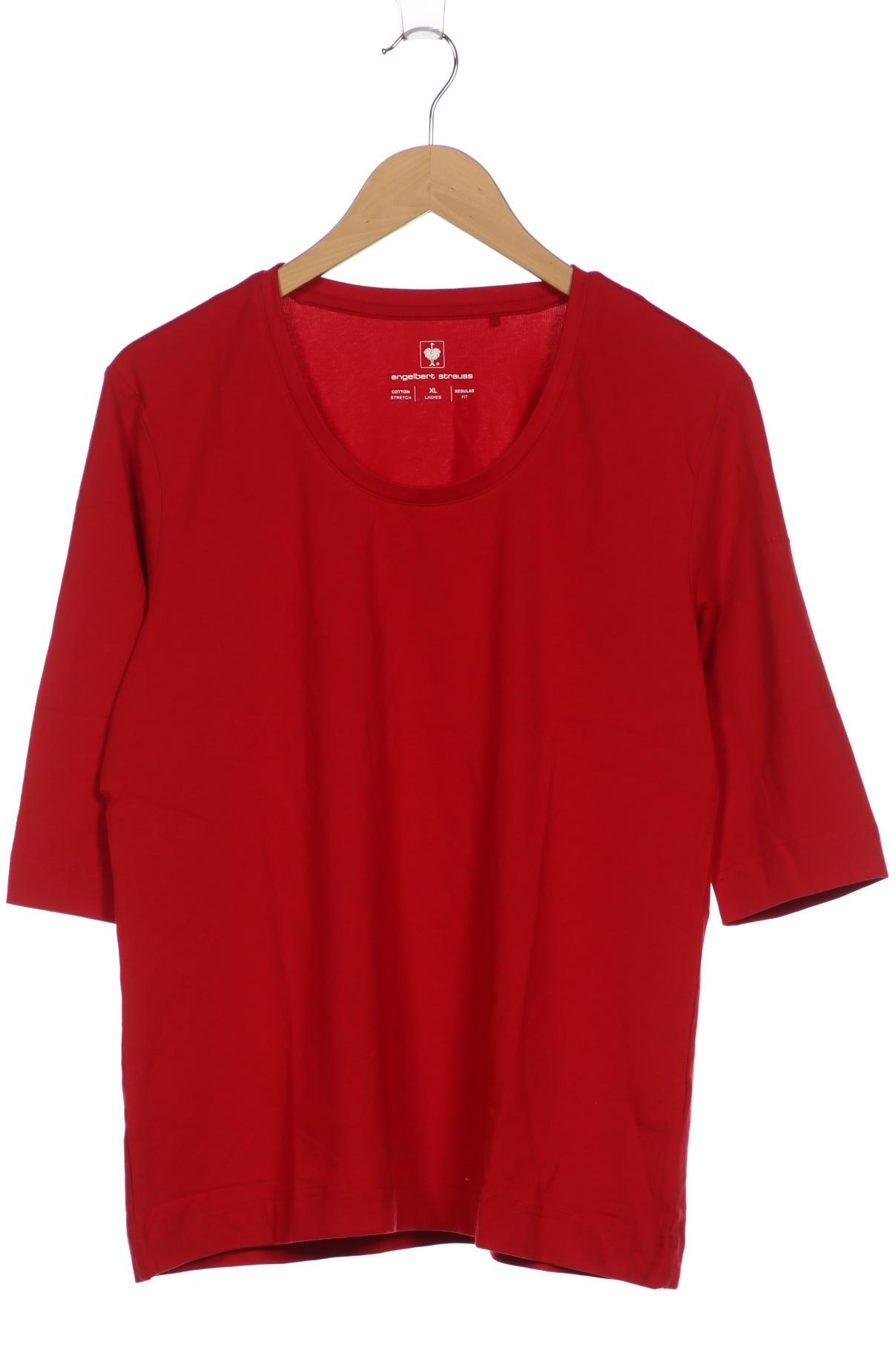 

engelbert strauss Damen Langarmshirt, rot, Gr. 44