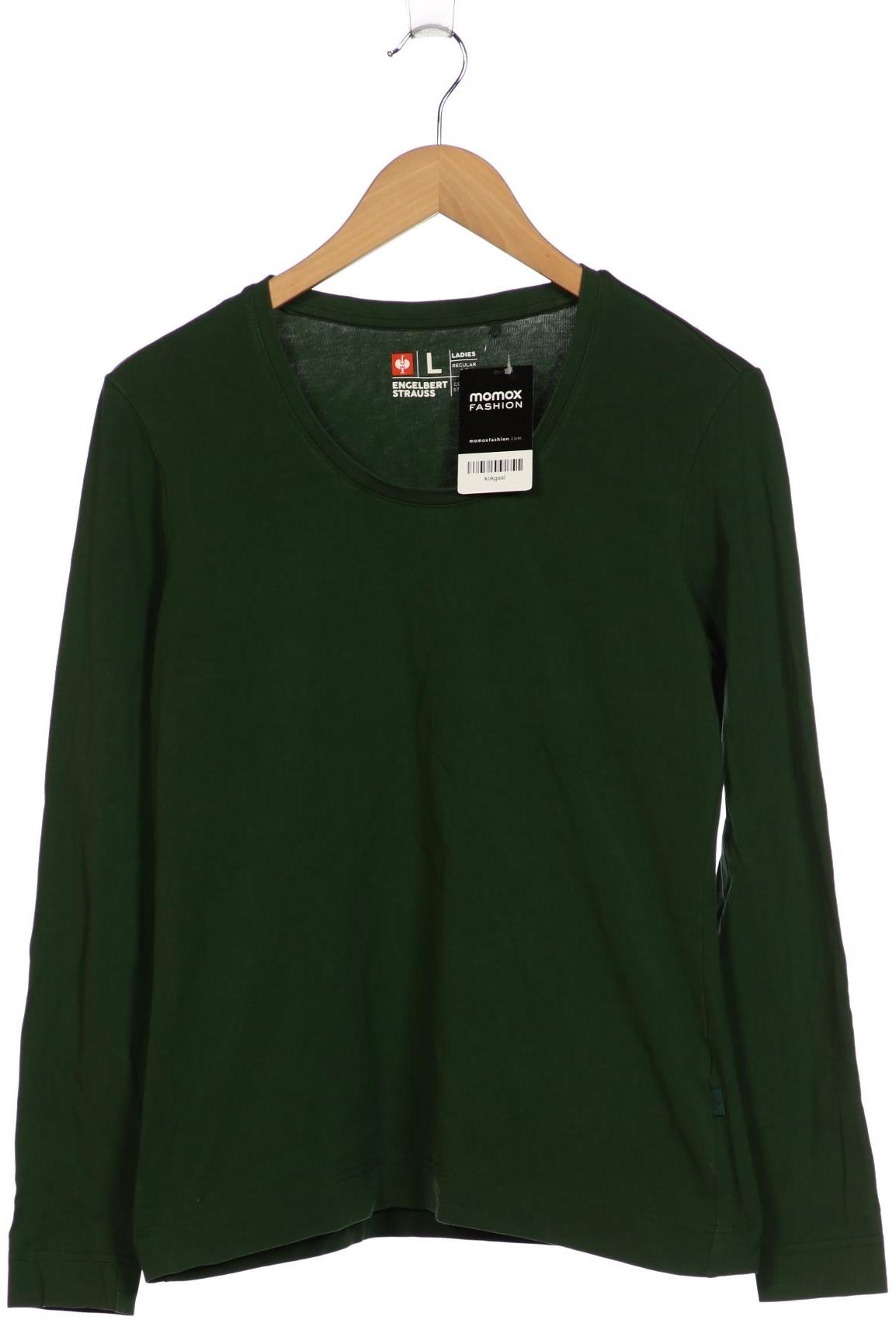 

engelbert strauss Damen Langarmshirt, grün, Gr. 42