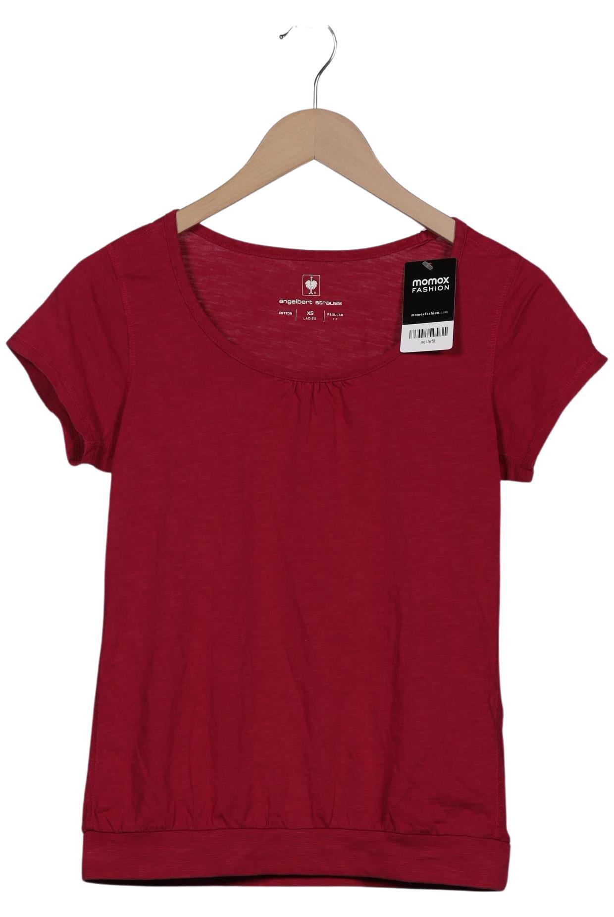 

engelbert strauss Damen T-Shirt, rot, Gr. 34