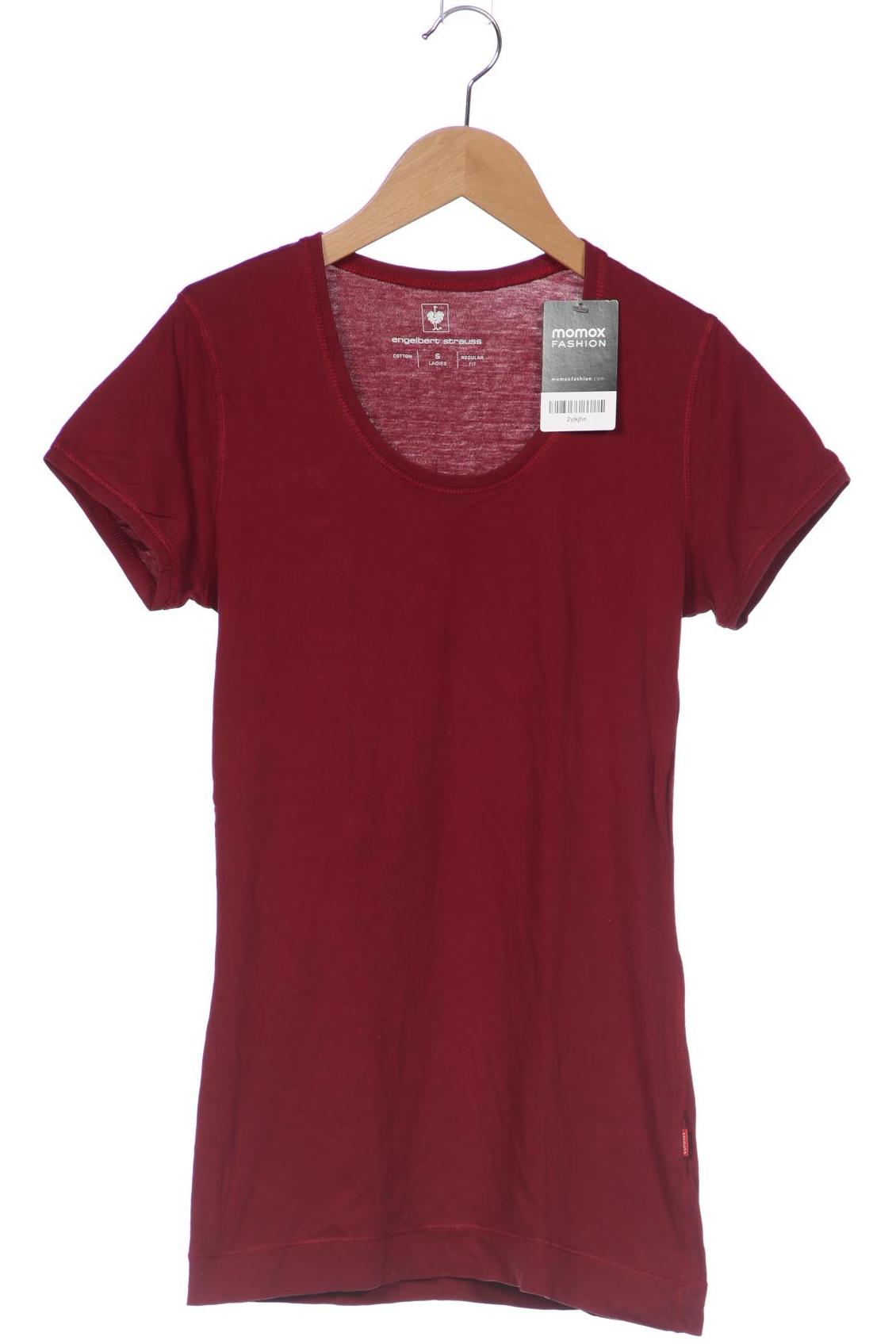 

engelbert strauss Damen T-Shirt, bordeaux, Gr. 36