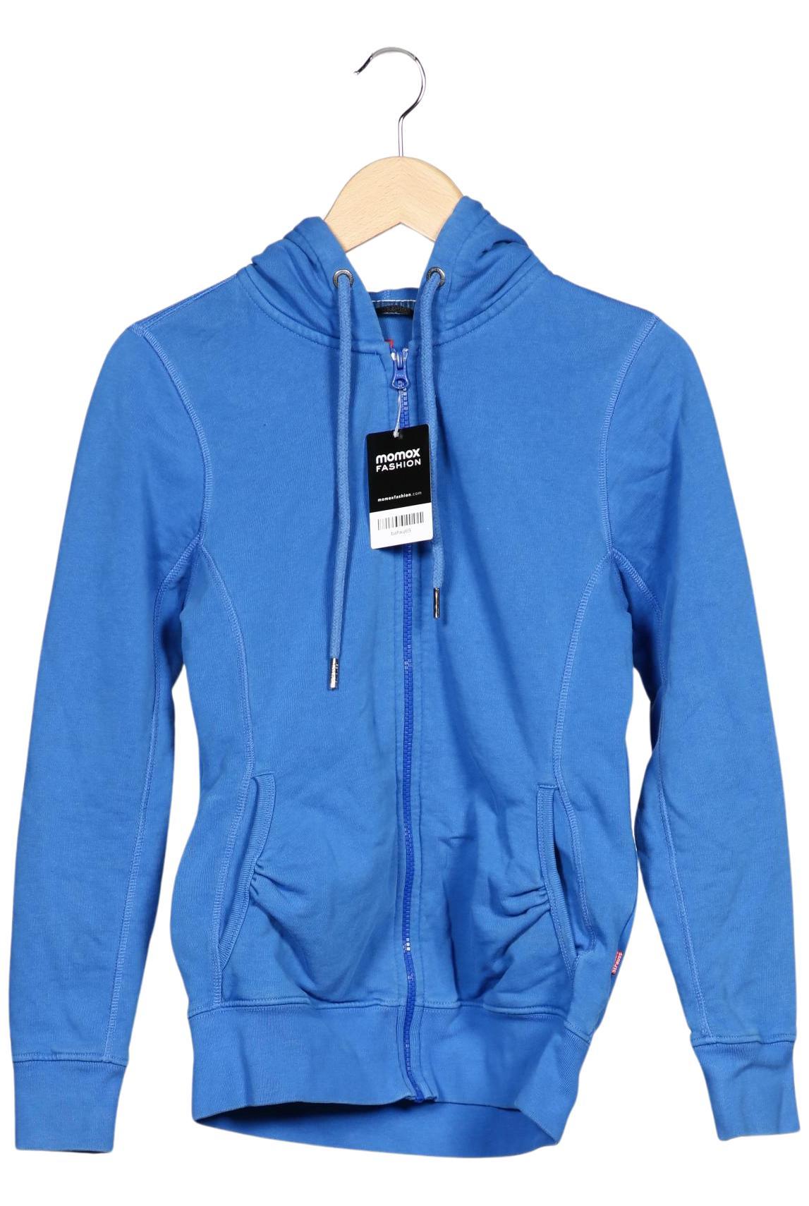 

engelbert strauss Damen Kapuzenpullover, blau, Gr. 38