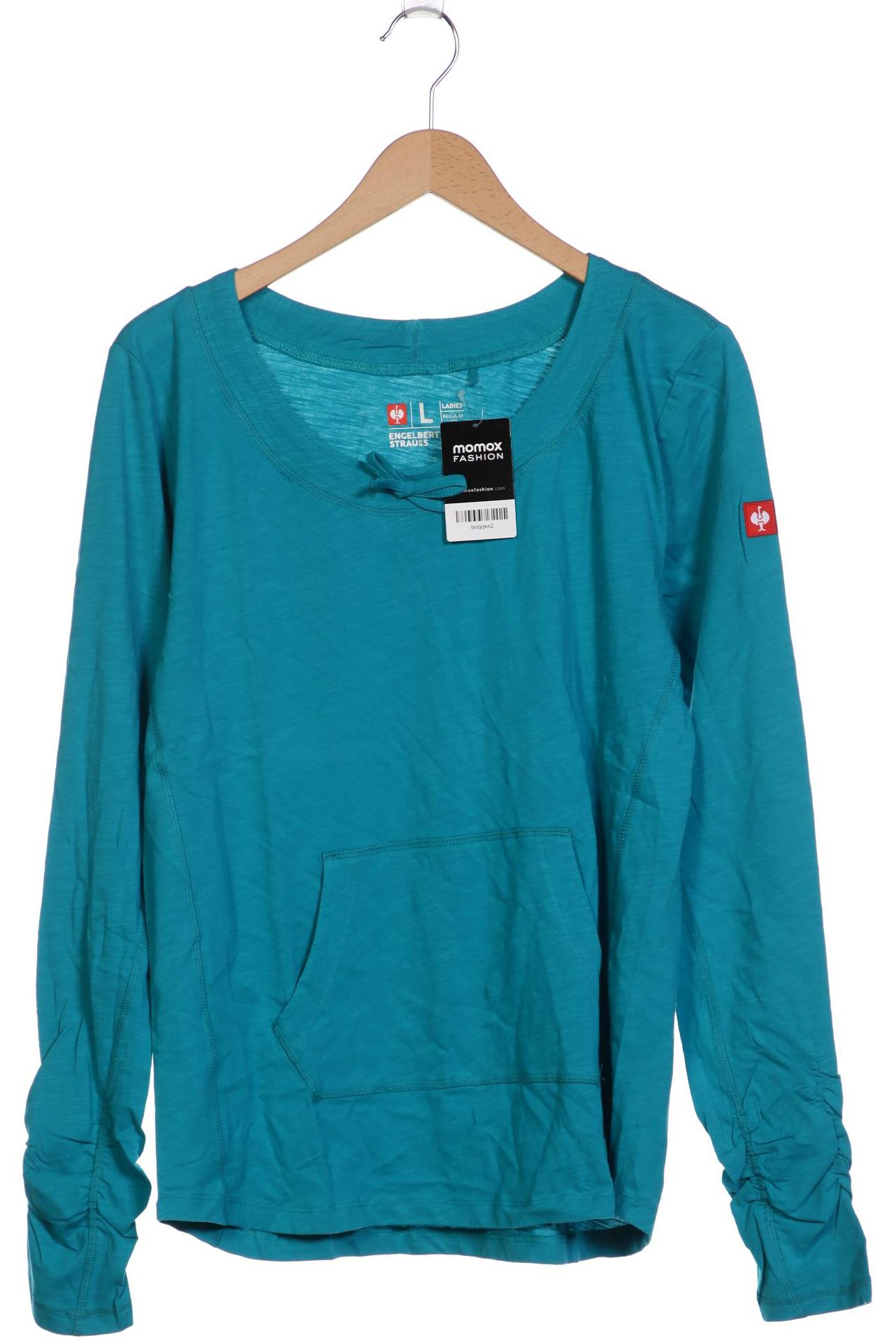 

engelbert strauss Damen Langarmshirt, türkis, Gr. 42