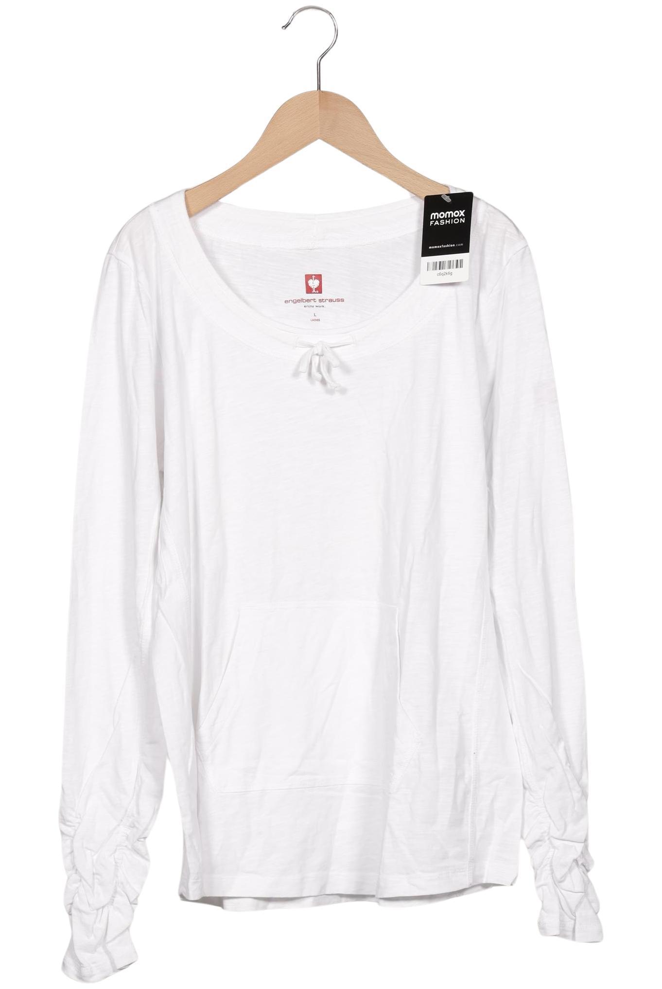 

engelbert strauss Damen Langarmshirt, weiß, Gr. 42