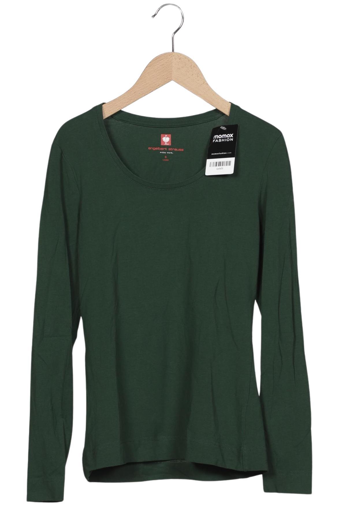 

engelbert strauss Damen Langarmshirt, grün, Gr. 36