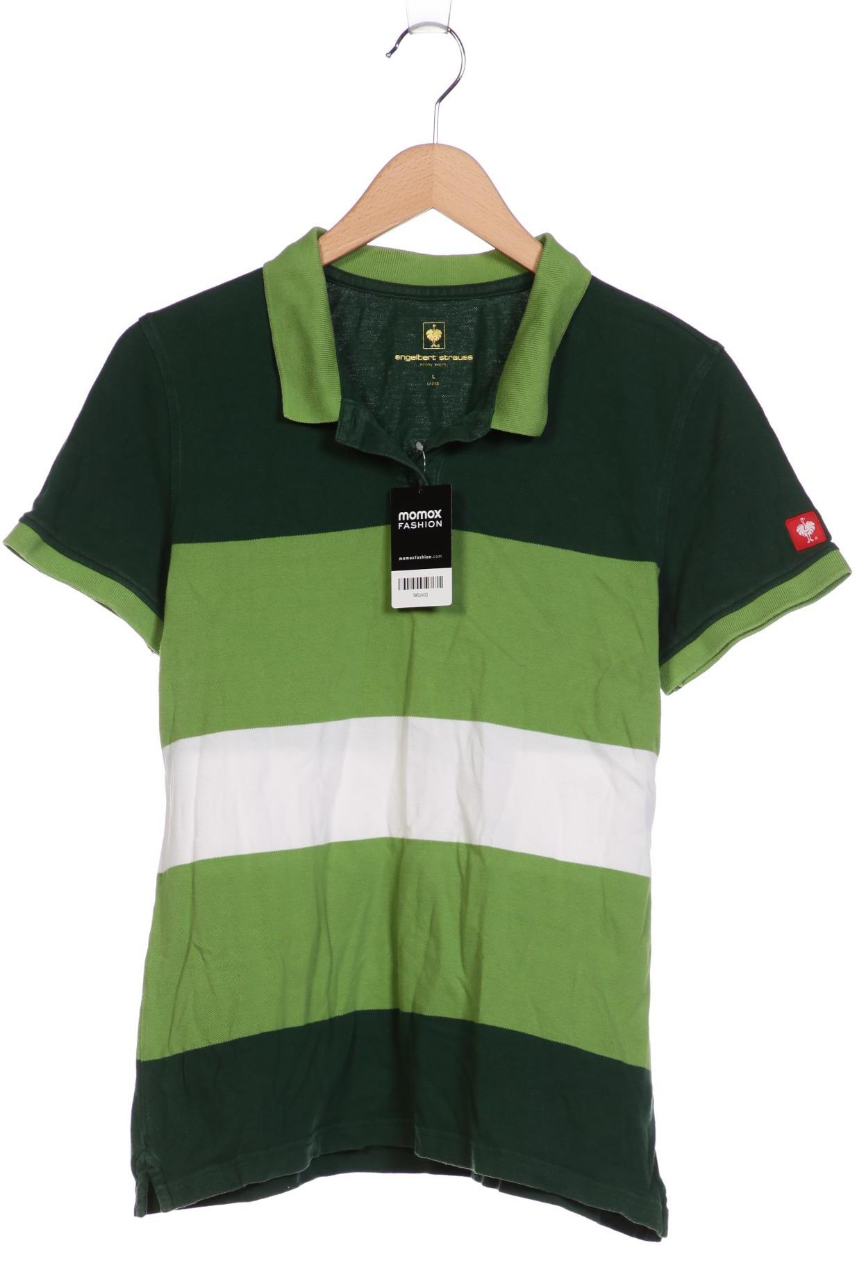 

engelbert strauss Damen Poloshirt, grün, Gr. 42