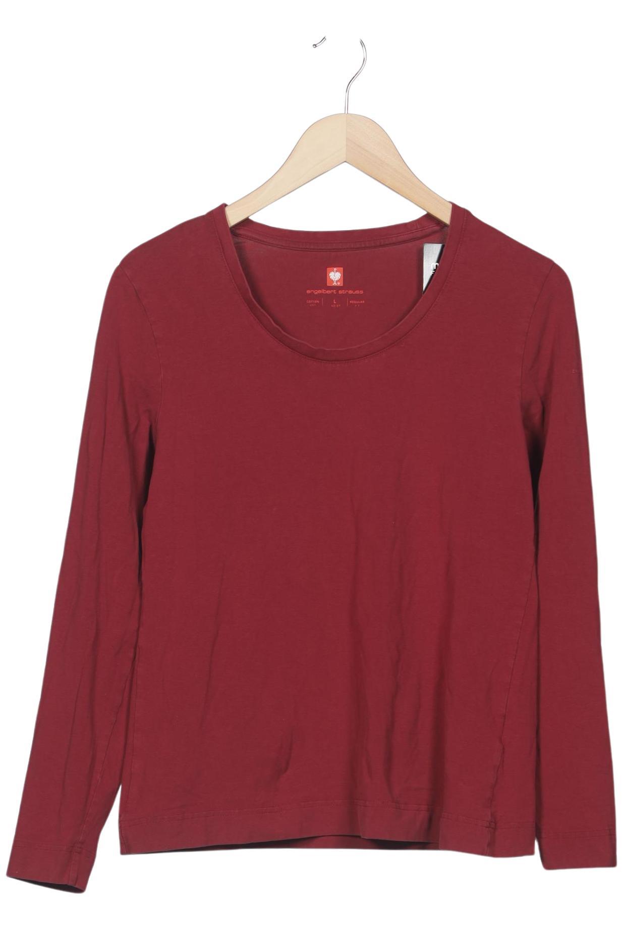 

engelbert strauss Damen Langarmshirt, rot, Gr. 42