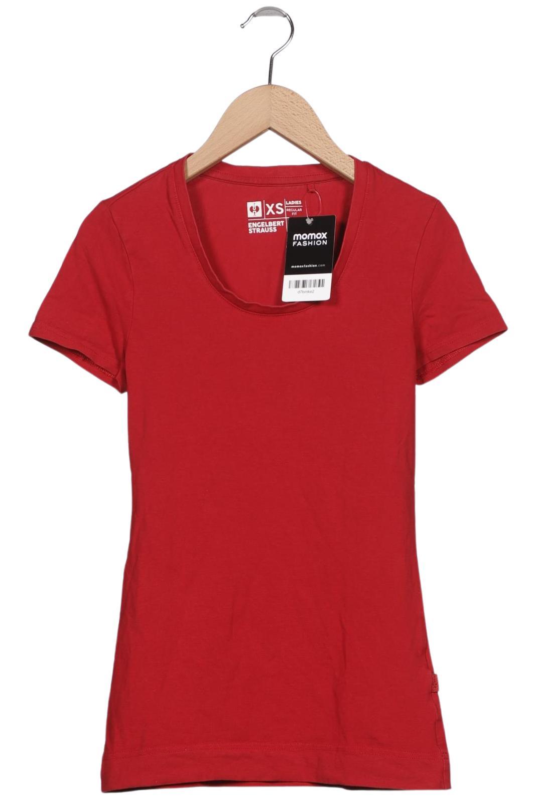 

engelbert strauss Damen T-Shirt, rot, Gr. 34