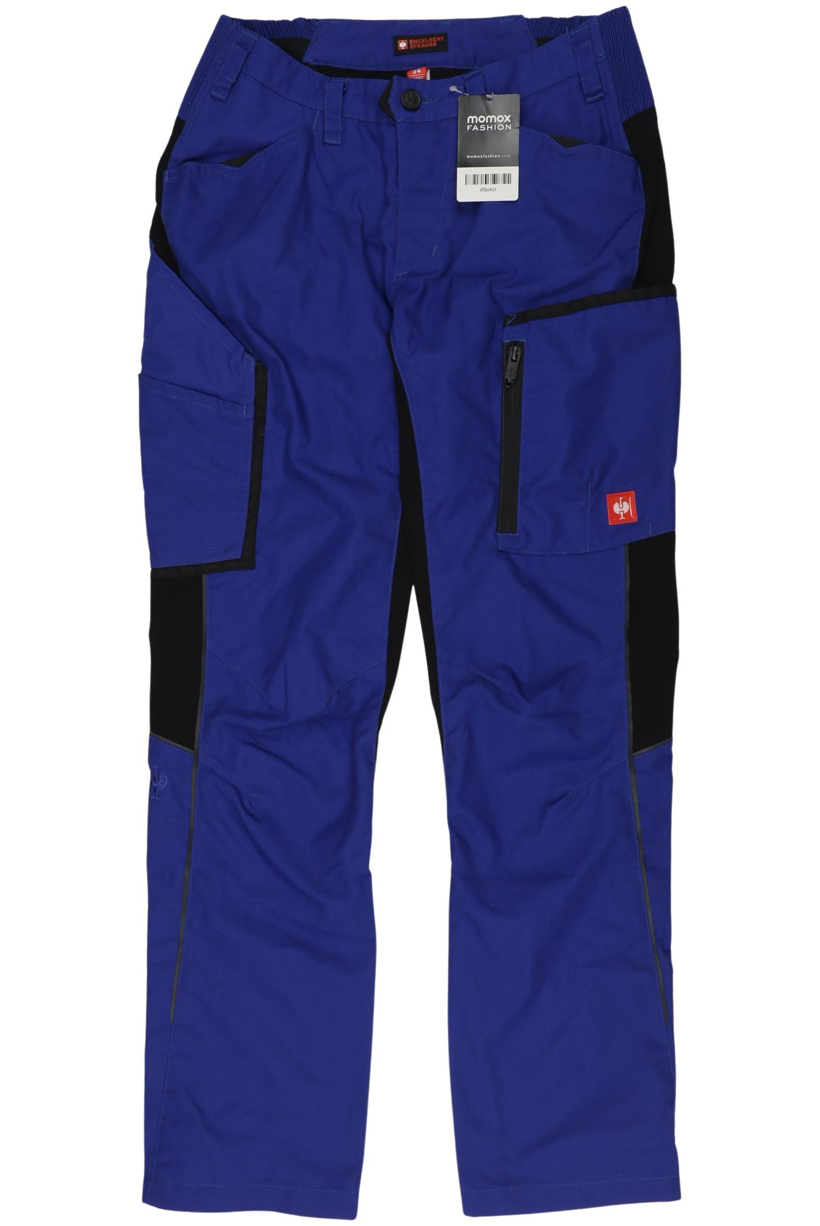 

engelbert strauss Damen Stoffhose, blau, Gr. 34