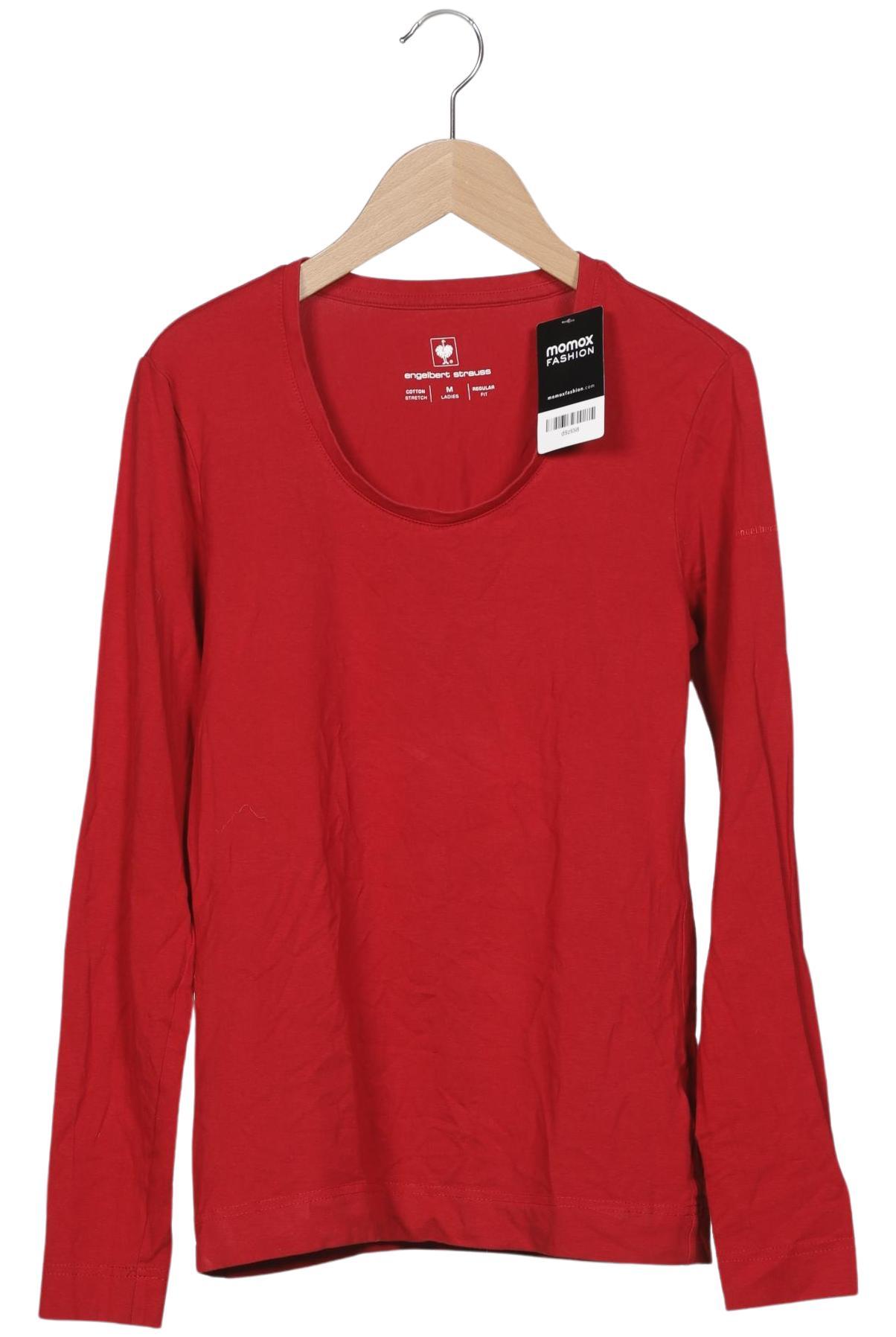 

engelbert strauss Damen Langarmshirt, rot, Gr. 38