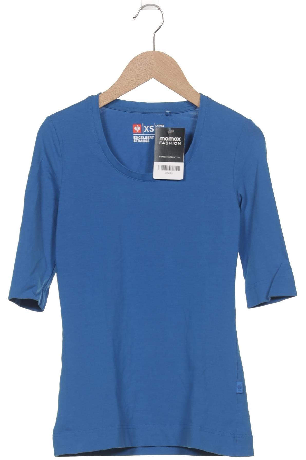 

engelbert strauss Damen Langarmshirt, blau, Gr. 34