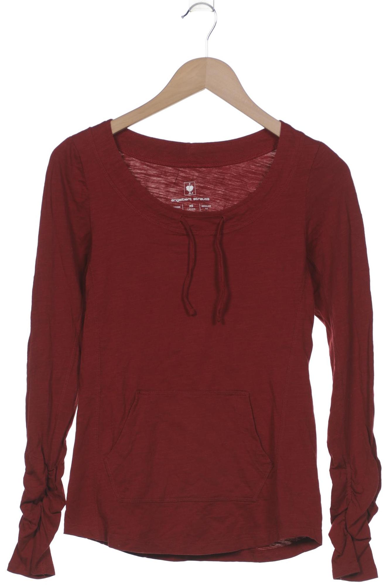 

engelbert strauss Damen Langarmshirt, rot, Gr. 34