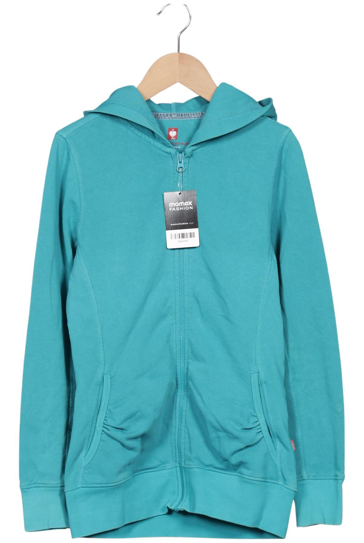 

engelbert strauss Damen Kapuzenpullover, türkis, Gr. 38