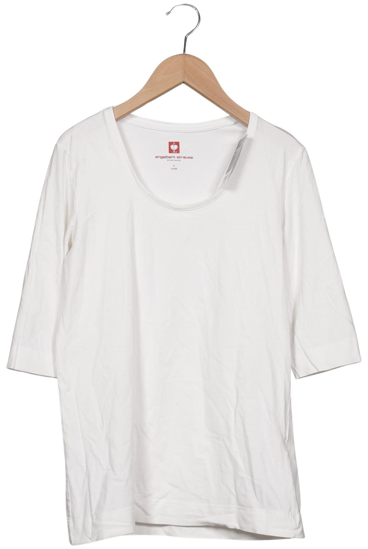 

engelbert strauss Damen T-Shirt, weiß, Gr. 42